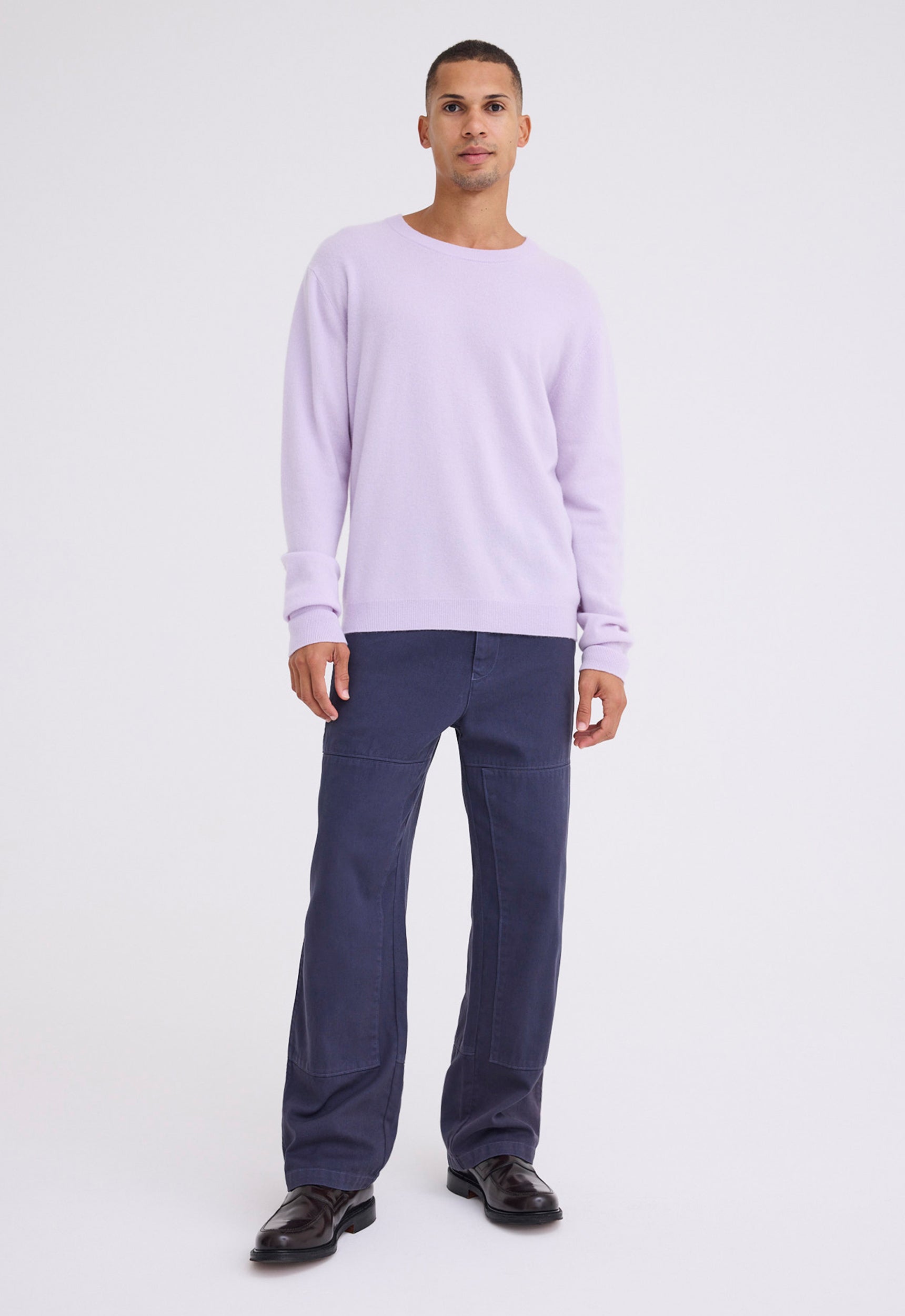 Lilac cashmere sweater hotsell