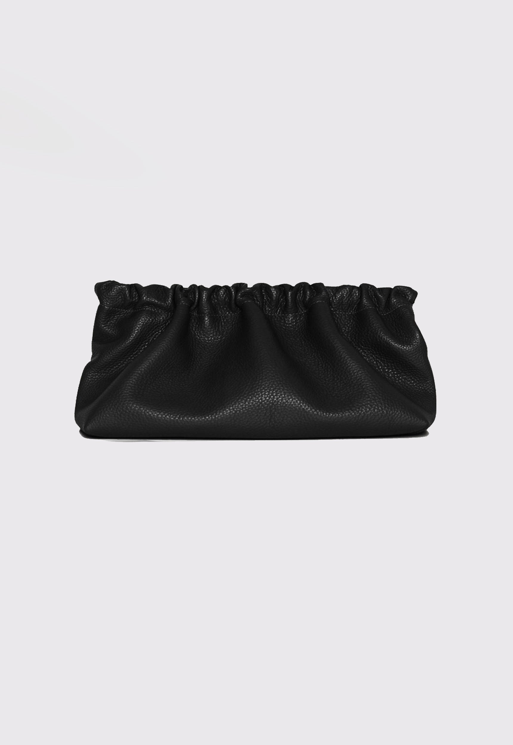 Black 2025 leather clutch