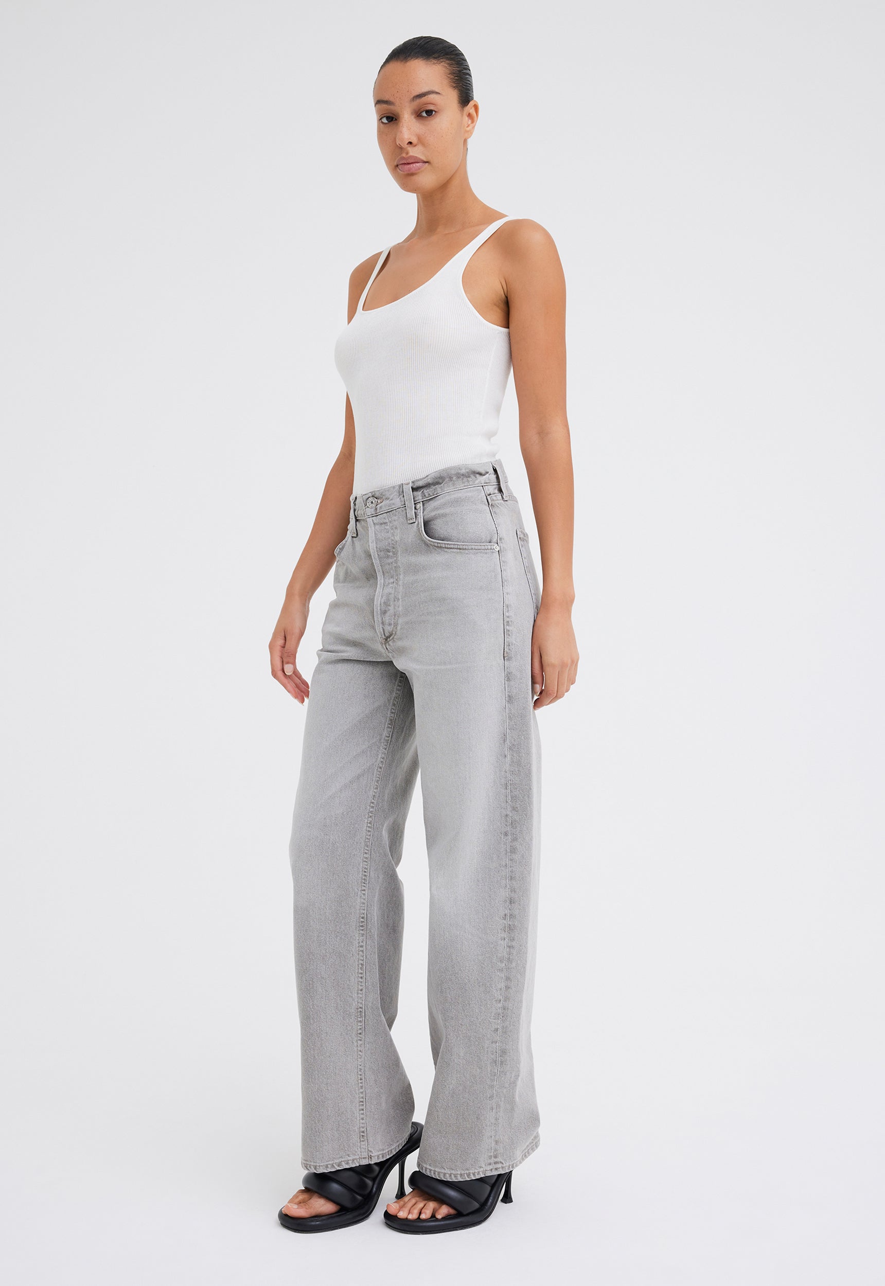 Citizens of Humanity Ayla Baggy Jean - Quartz Grey – Jac + Citizens of Humanity Ayla Baggy Jean - Quartz Grey – Jac +