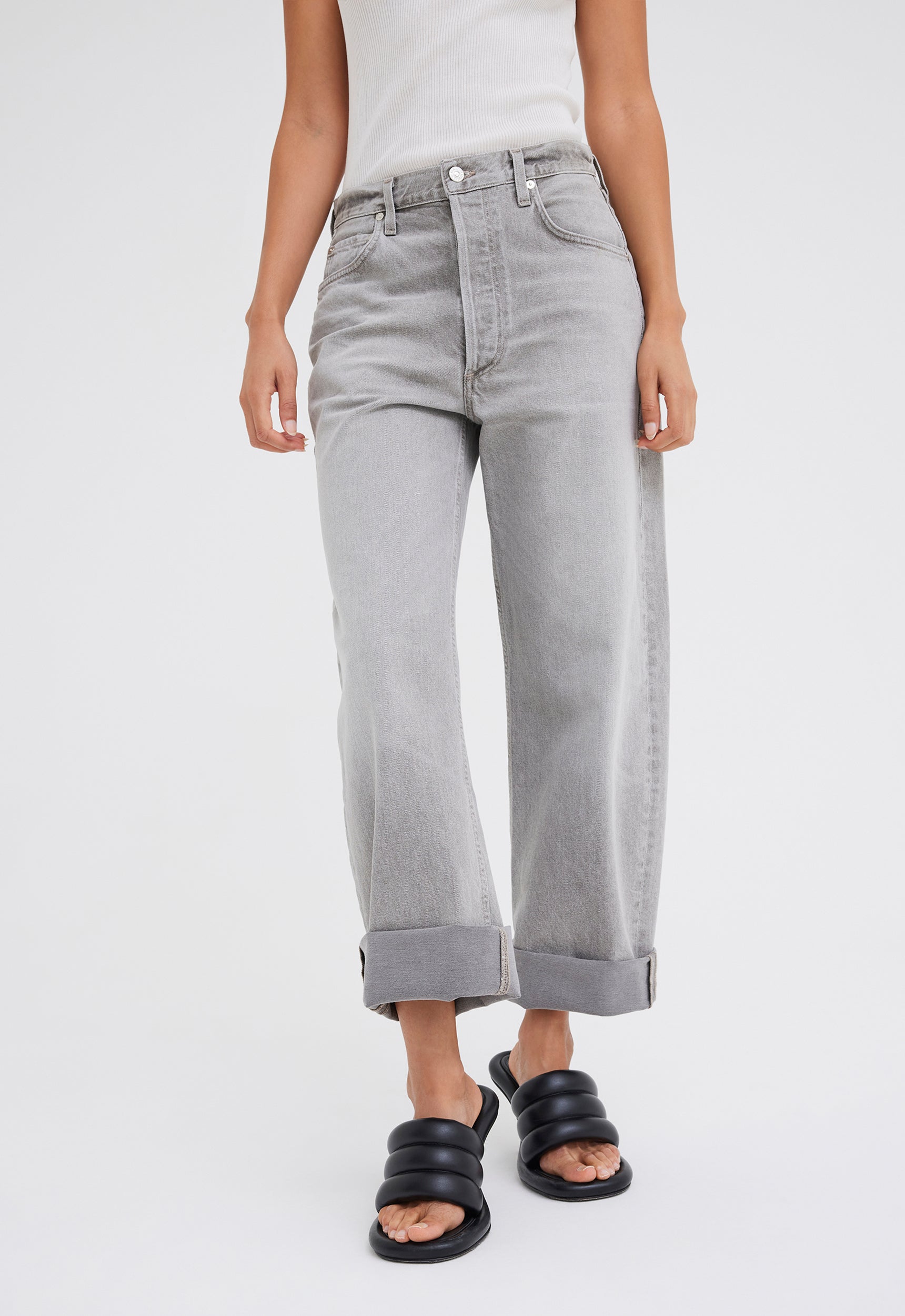Citizens of Humanity Ayla Baggy Jean - Quartz Grey – Jac + Citizens of Humanity Ayla Baggy Jean - Quartz Grey – Jac +