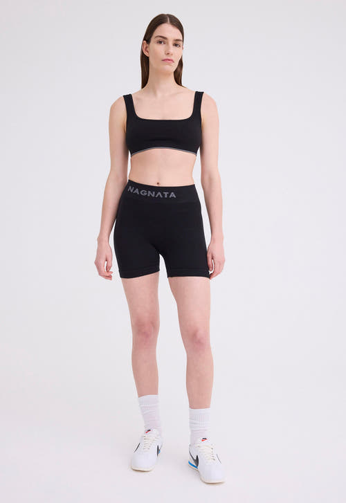 Nagnata Active Ballet Wool Mini Short - Black