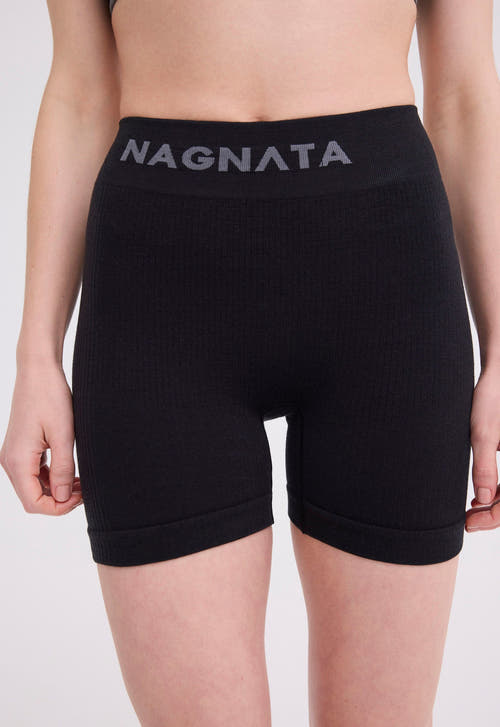 Nagnata Active Ballet Wool Mini Short - Black