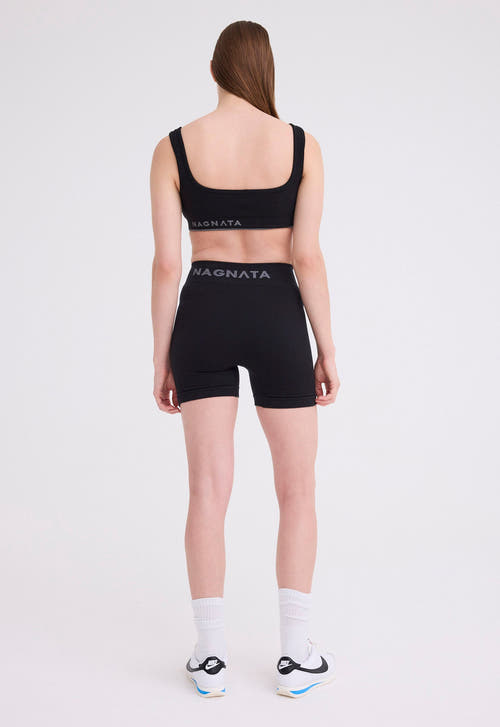 Nagnata Active Ballet Wool Mini Short - Black