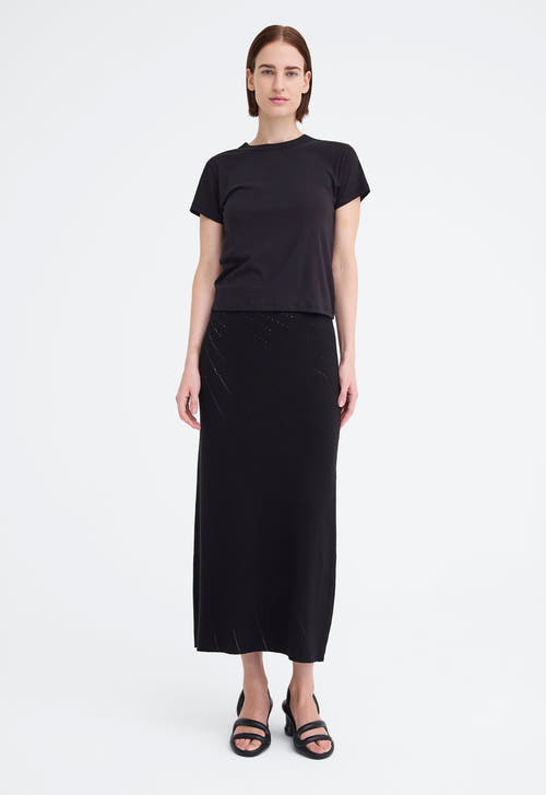 Jac + Jack Tees + Tanks Baby Pima Cotton Tee - Black