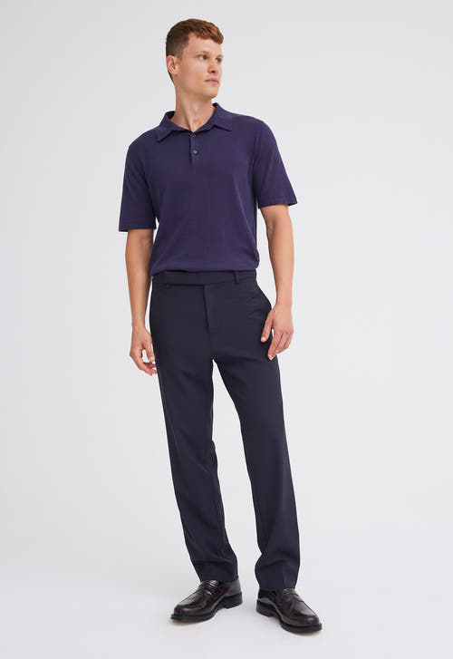 Jac+Jack Pants Claye Pant - Darkest Navy
