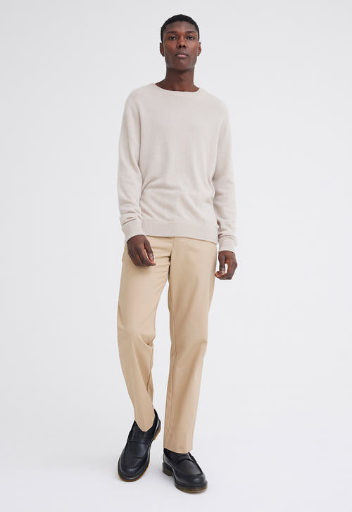 Jac+Jack Pants + Shorts Crew Organic Cotton Pant - Sandover Neutral