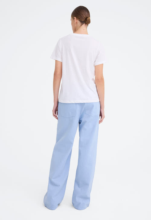 Jac+ Jack Tees + Tanks Verte Cotton Tee - White