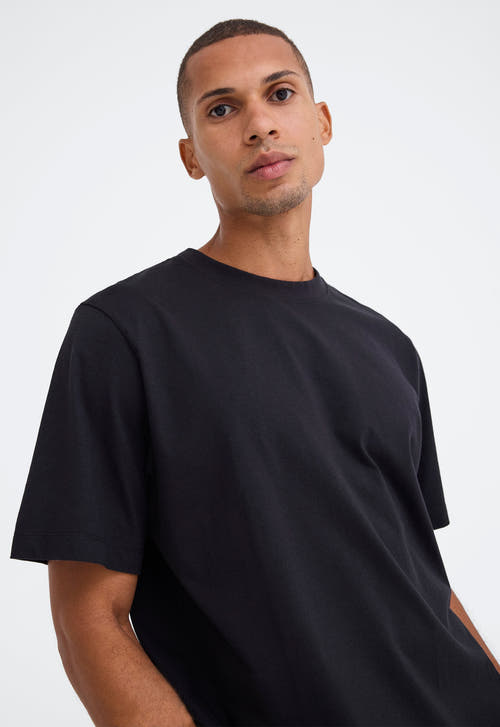 Jac + Jack Tees + Tanks Mills Cotton Tee - Black