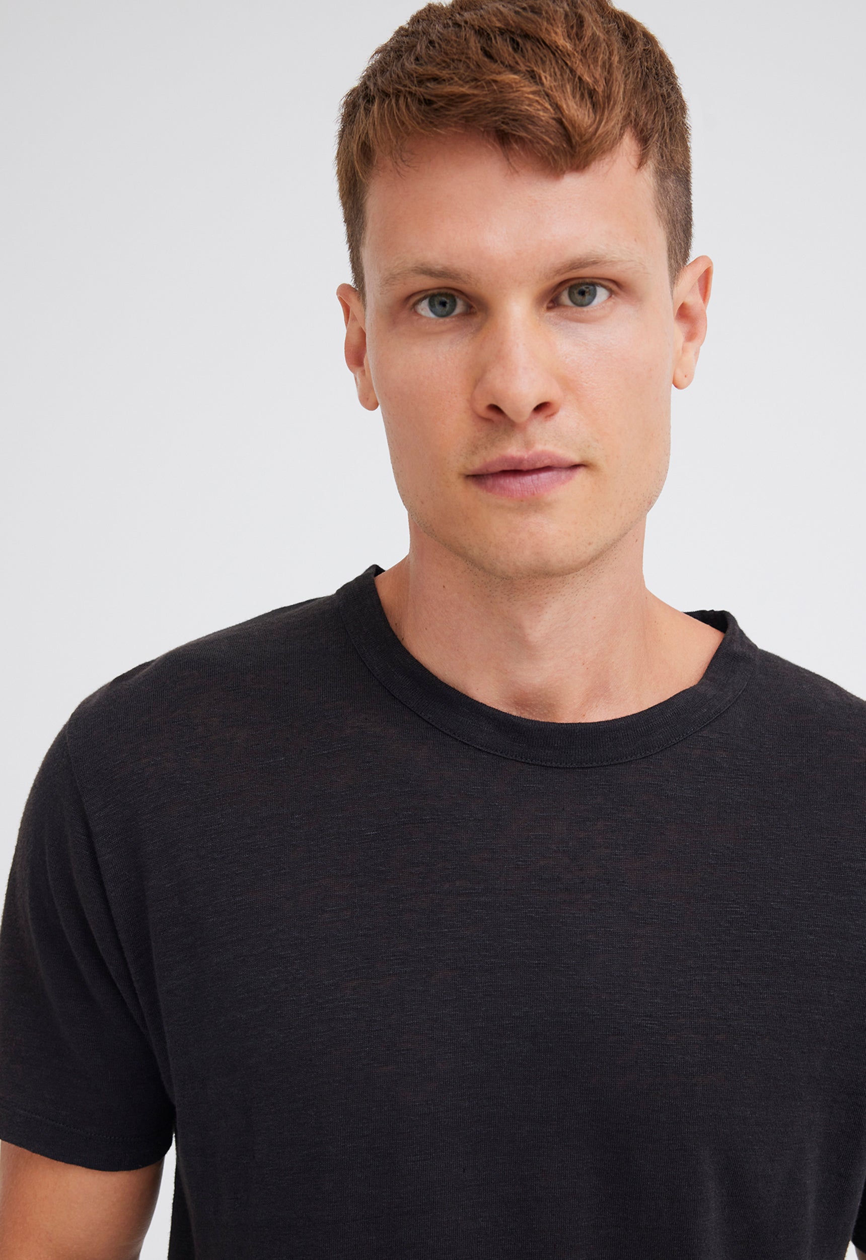 Line Linen Tee - Black – Jac + Jack AU