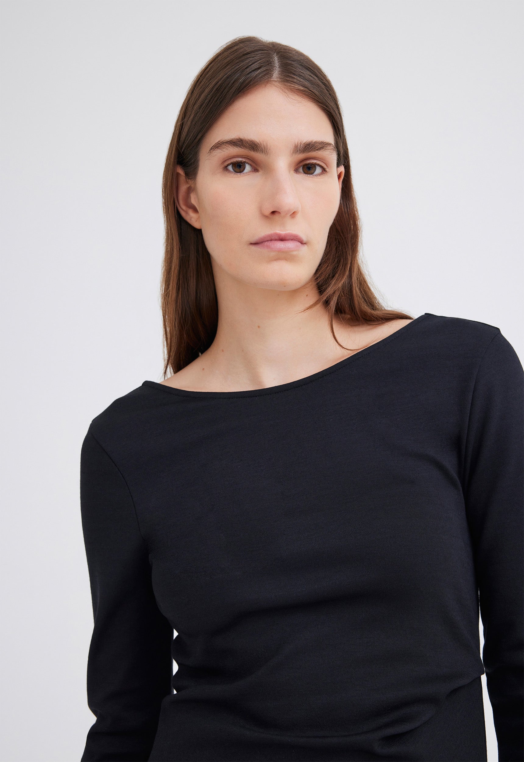 Jac+Jack Dresses Flux Wool Maxi Dress - Black