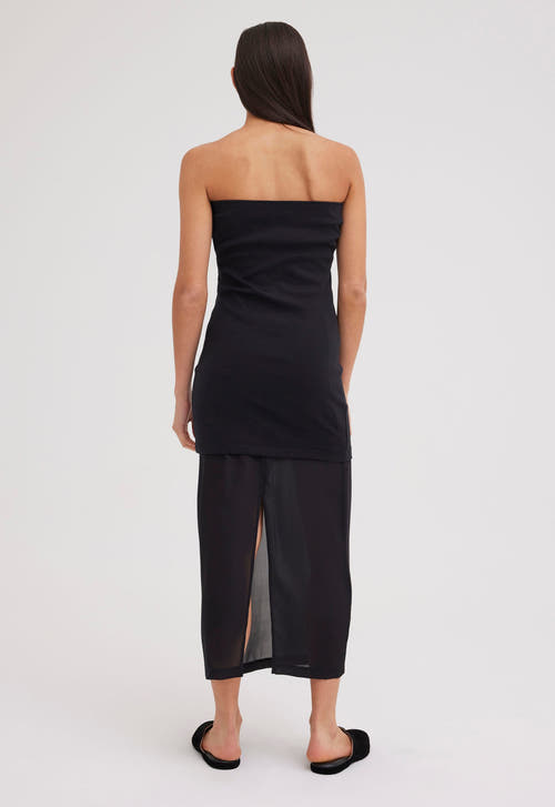 Jac + Jack AU Shirts + Tops Donnie Wool Ponte Tube Top - Black
