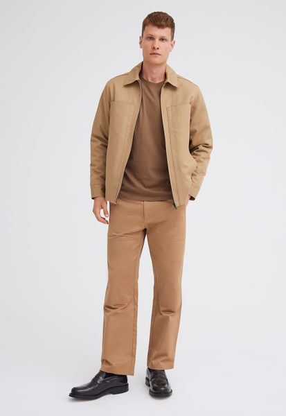 Cullin Italian Cotton Jacket - Nutmeg Beige – Jac + Jack AU