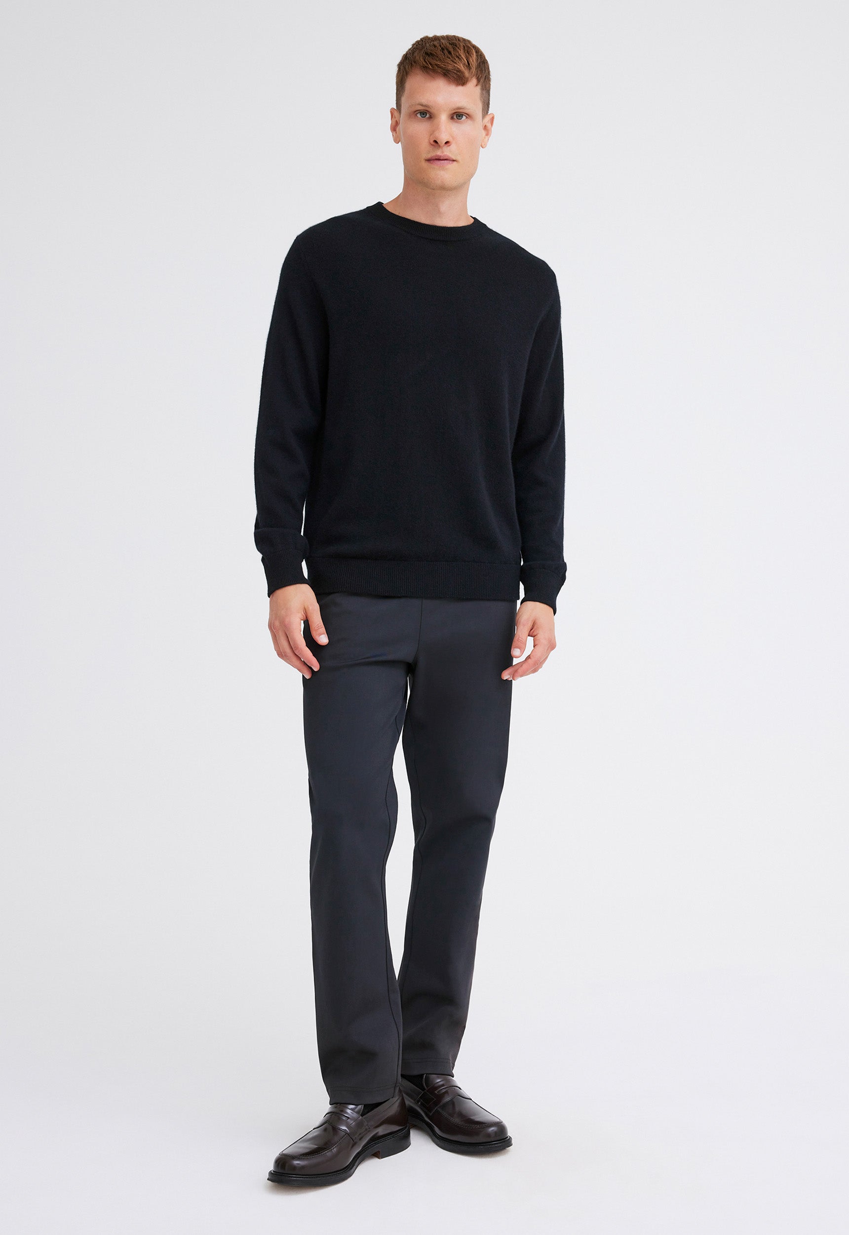 Beckham Cashmere Sweater - Black – Jac + Jack AU