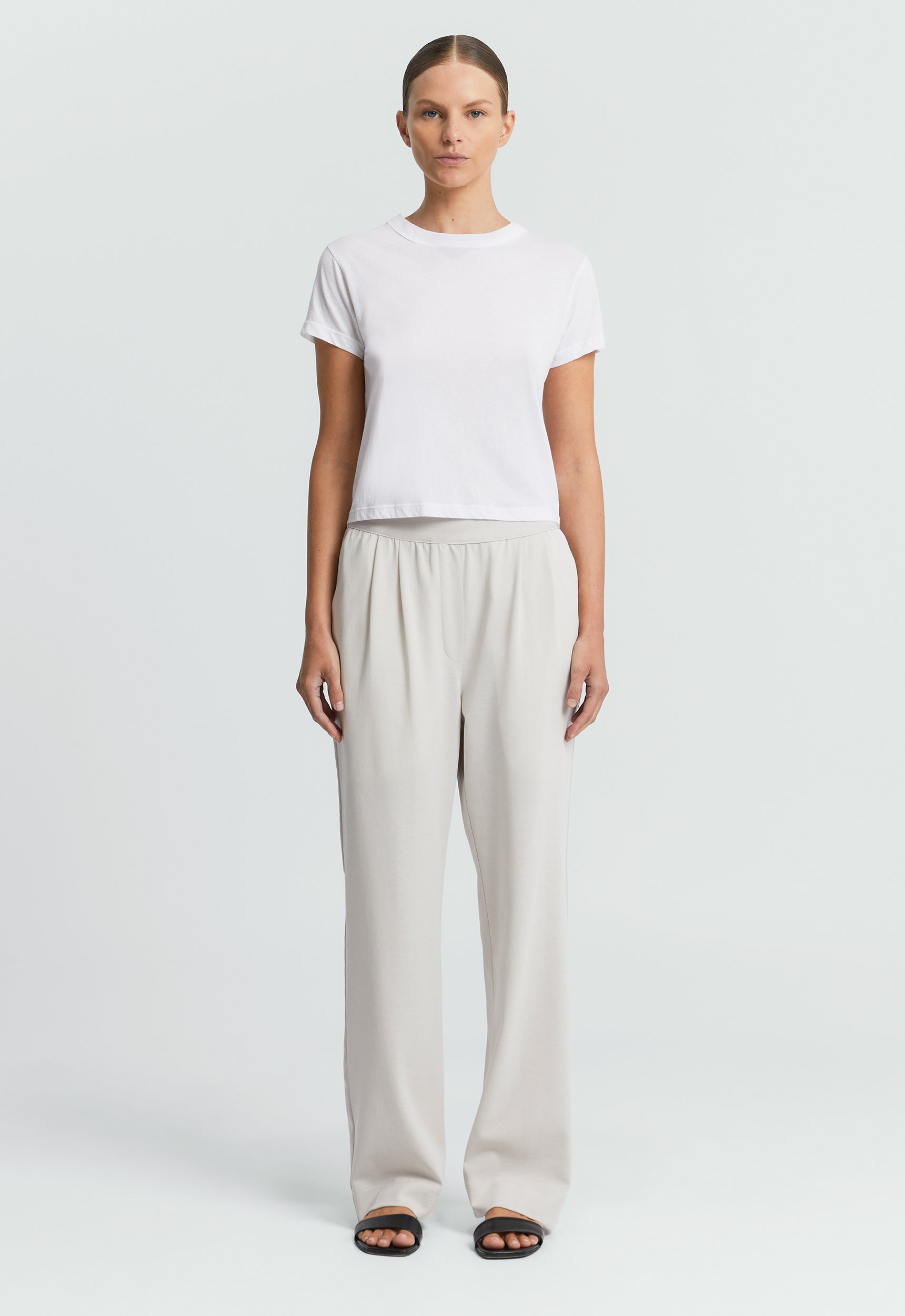 Bard Cashmere Sweater in Luna | Women's Premium Knitwear