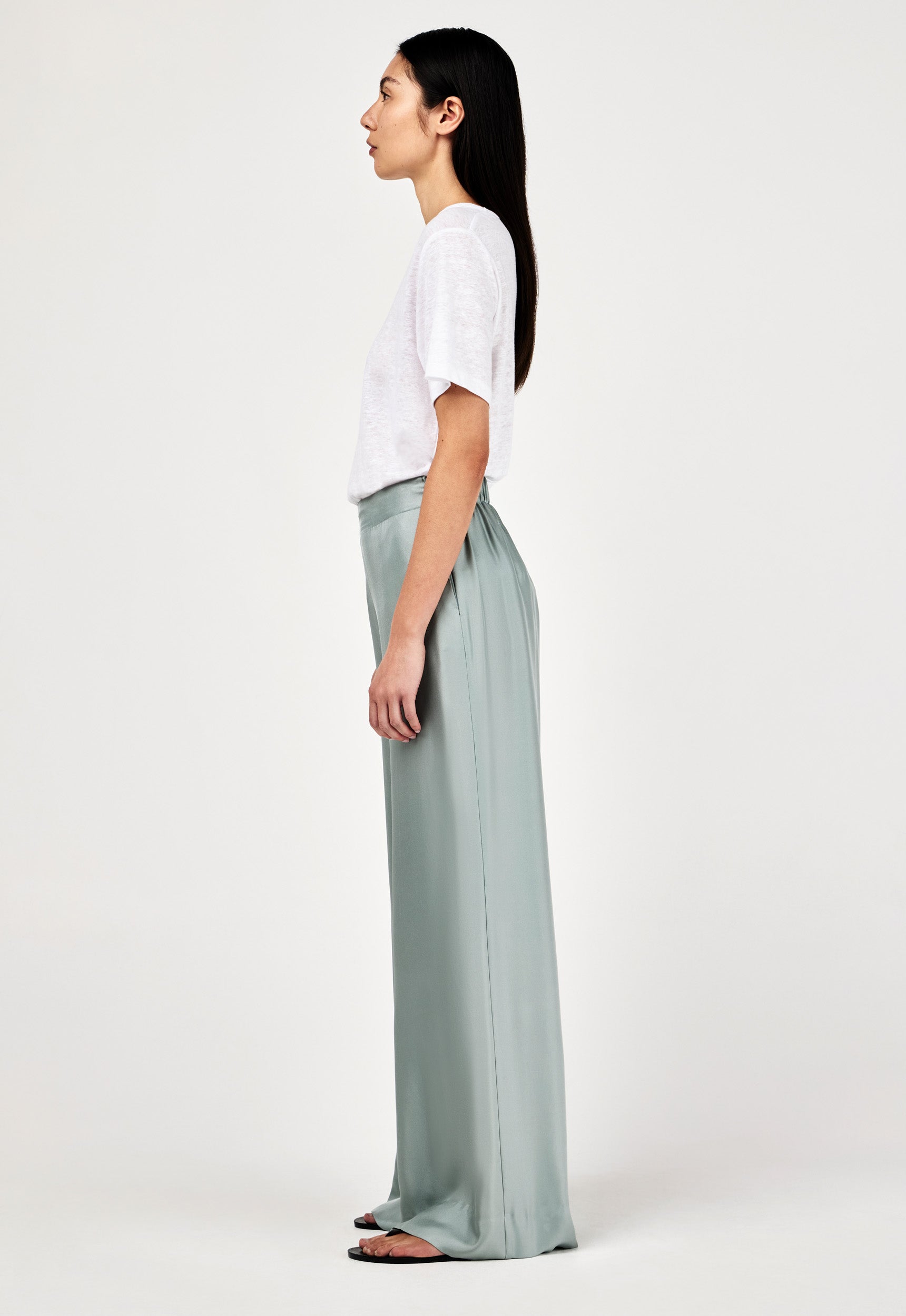 パンツ ella selectshop silky twill skirt pants BOTTOMS | e L L a