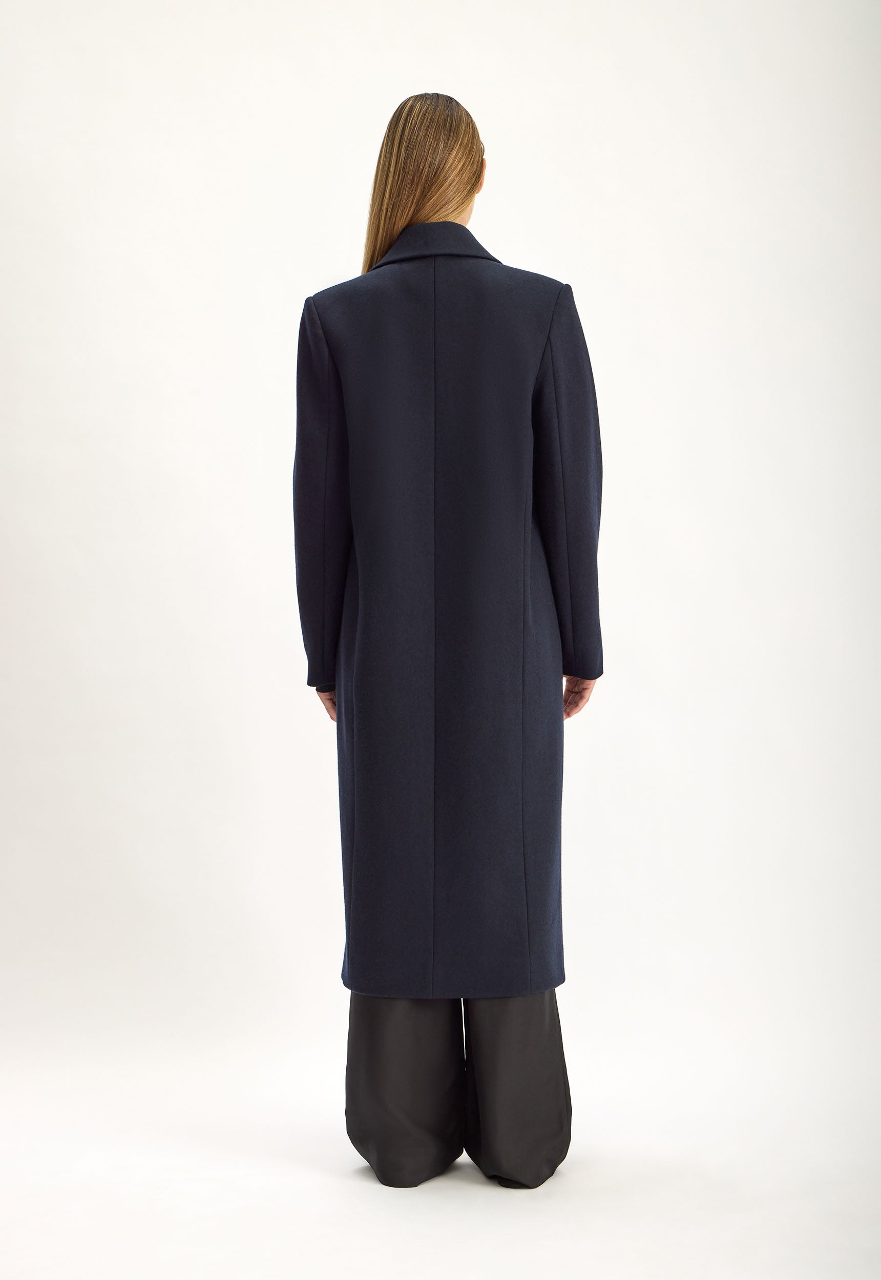 Howell Superfine Wool Coat in Darkest Navy | Jac + Jack – Jac +