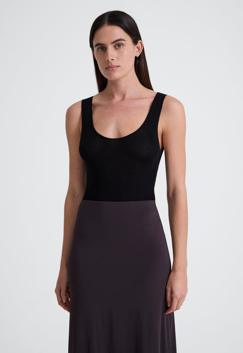 Jac+Jack Knitwear Yoda Merino Wool Bodysuit - Black
