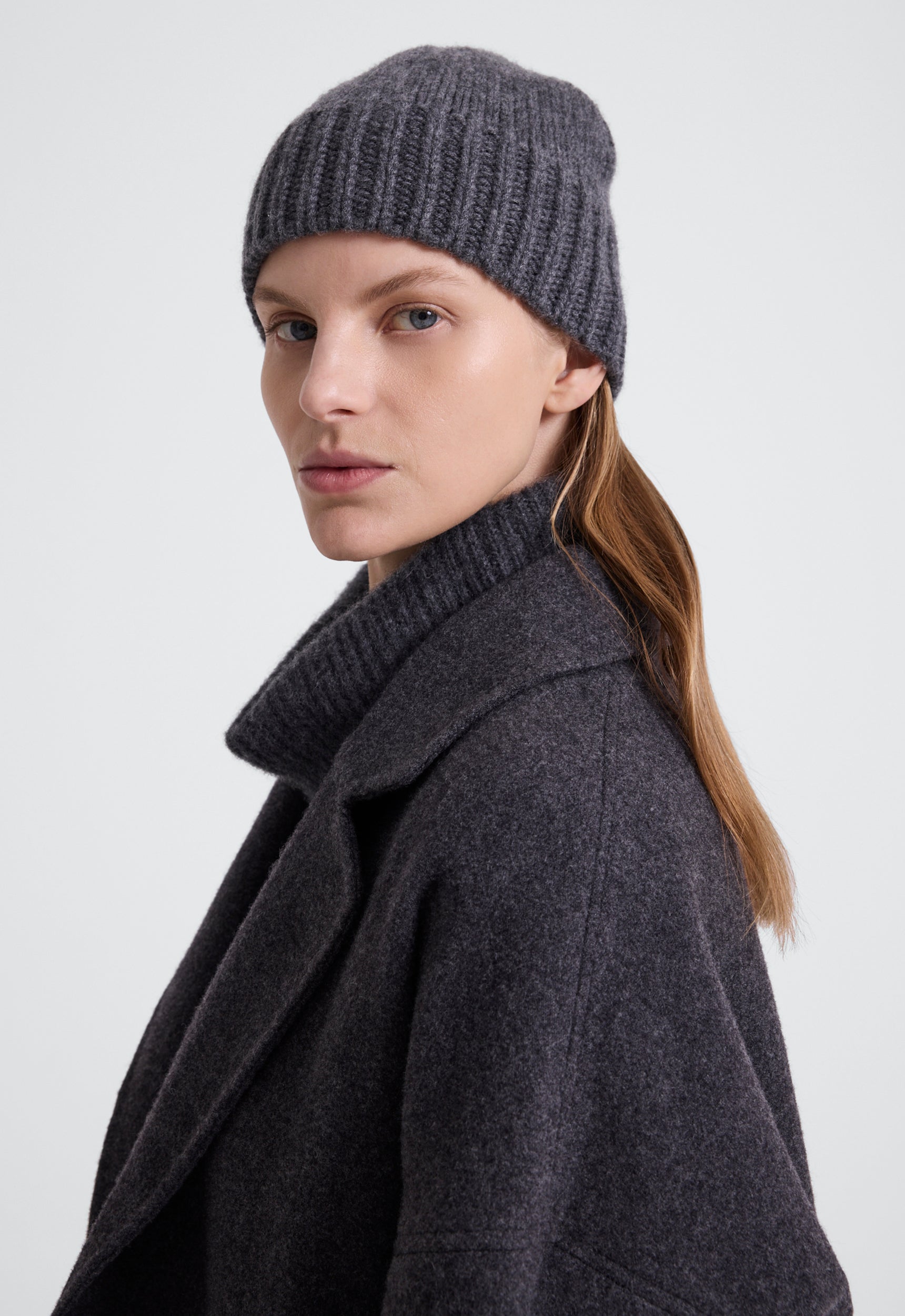 Jac+Jack Accessories Cabaret Beanie - Charcoal Marle