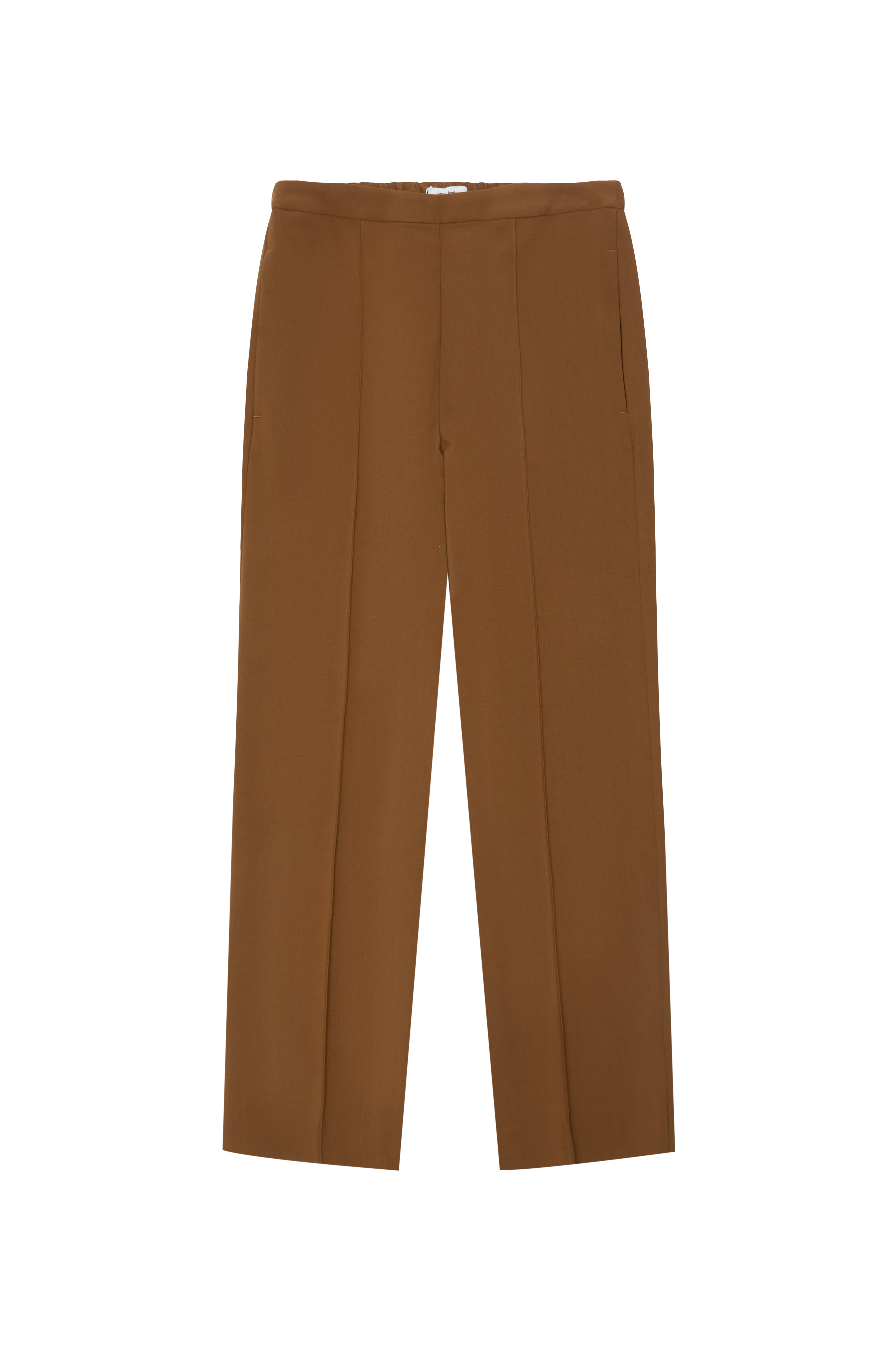 sunset 傑　MOSSA WOOL WIDE SAROUEL SLACKS Roma Wool Pant in Dark Orzo | Jac + Jack – Jac + Jack AU