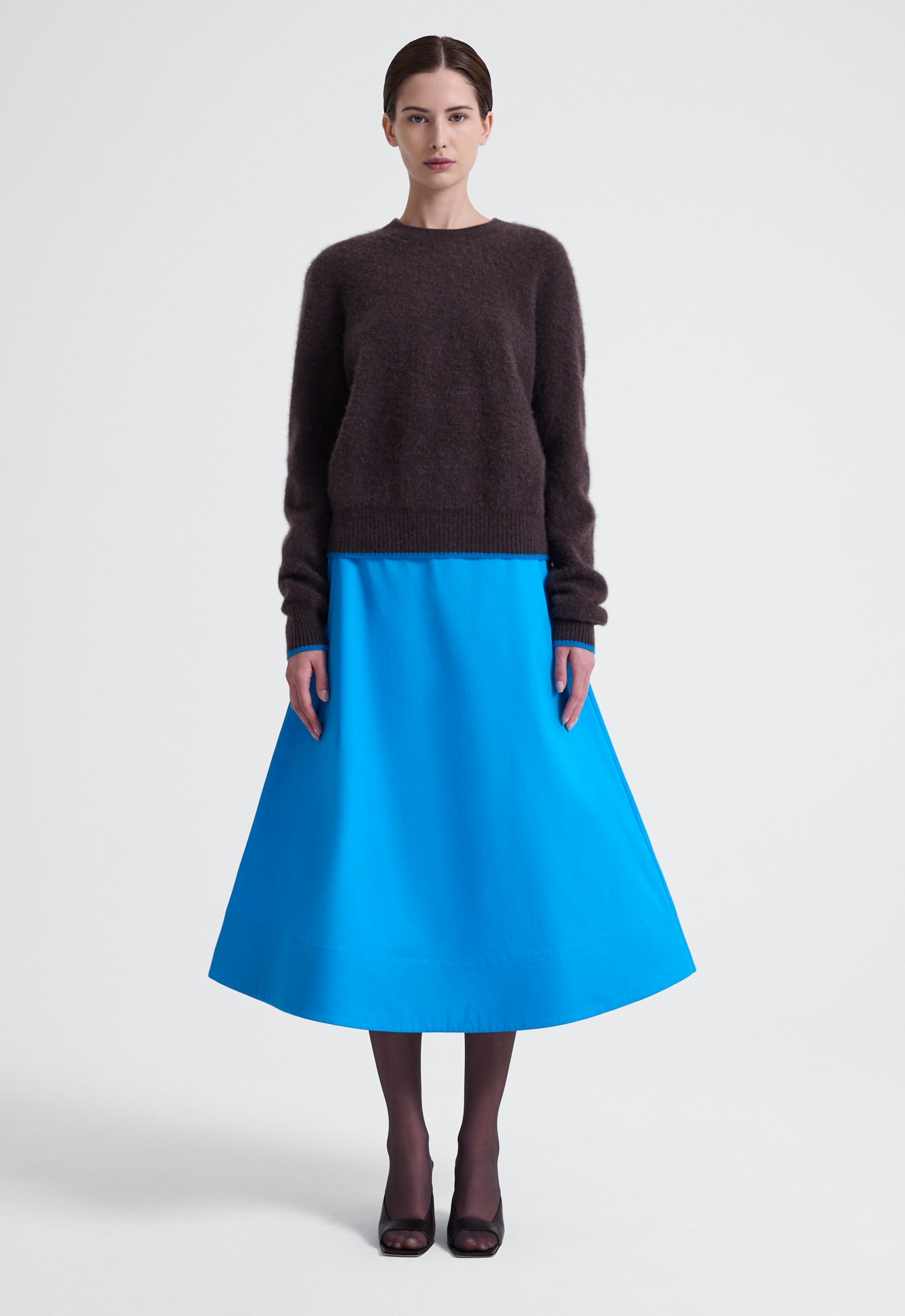 Jac+Jack Knitwear Circus Sweater - Ore/Aquis