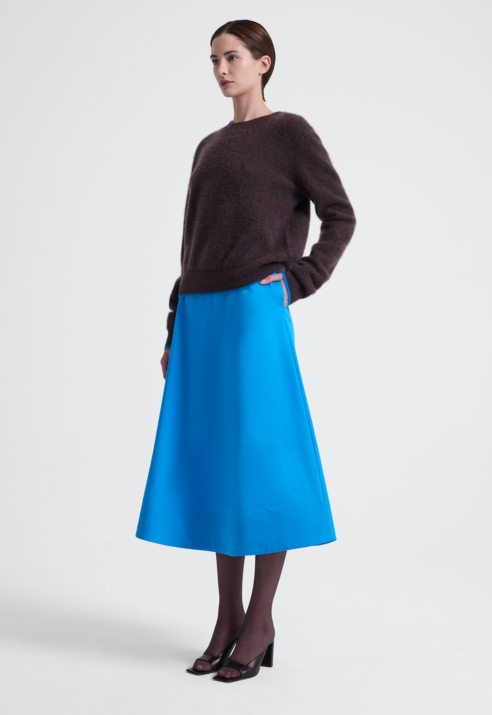 Jac+Jack Knitwear Circus Sweater - Ore/Aquis
