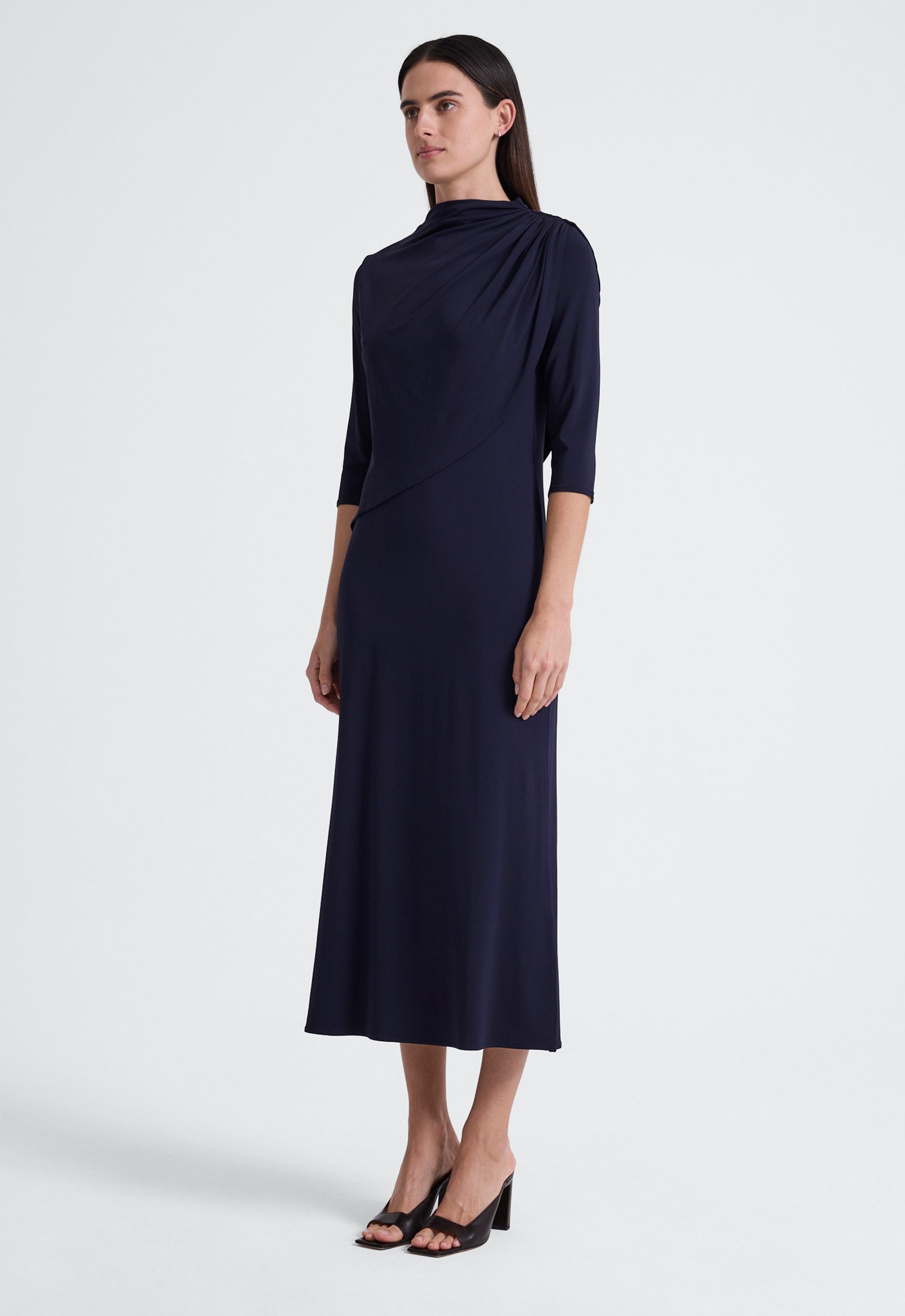 Jac+Jack Dresses Essence Dress - Darkest Navy