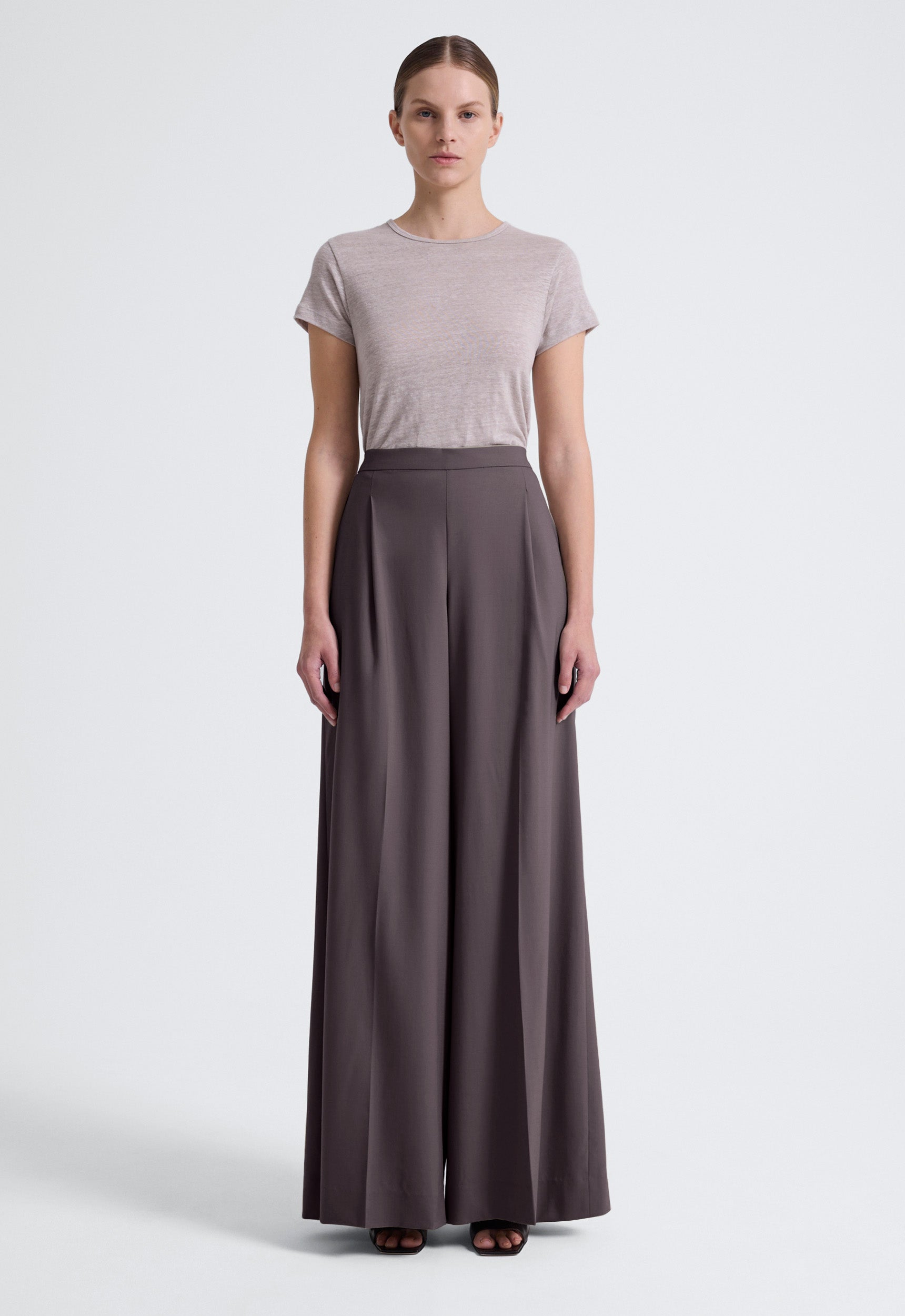 Jac+Jack Pants Alba Wool Pant - Lama