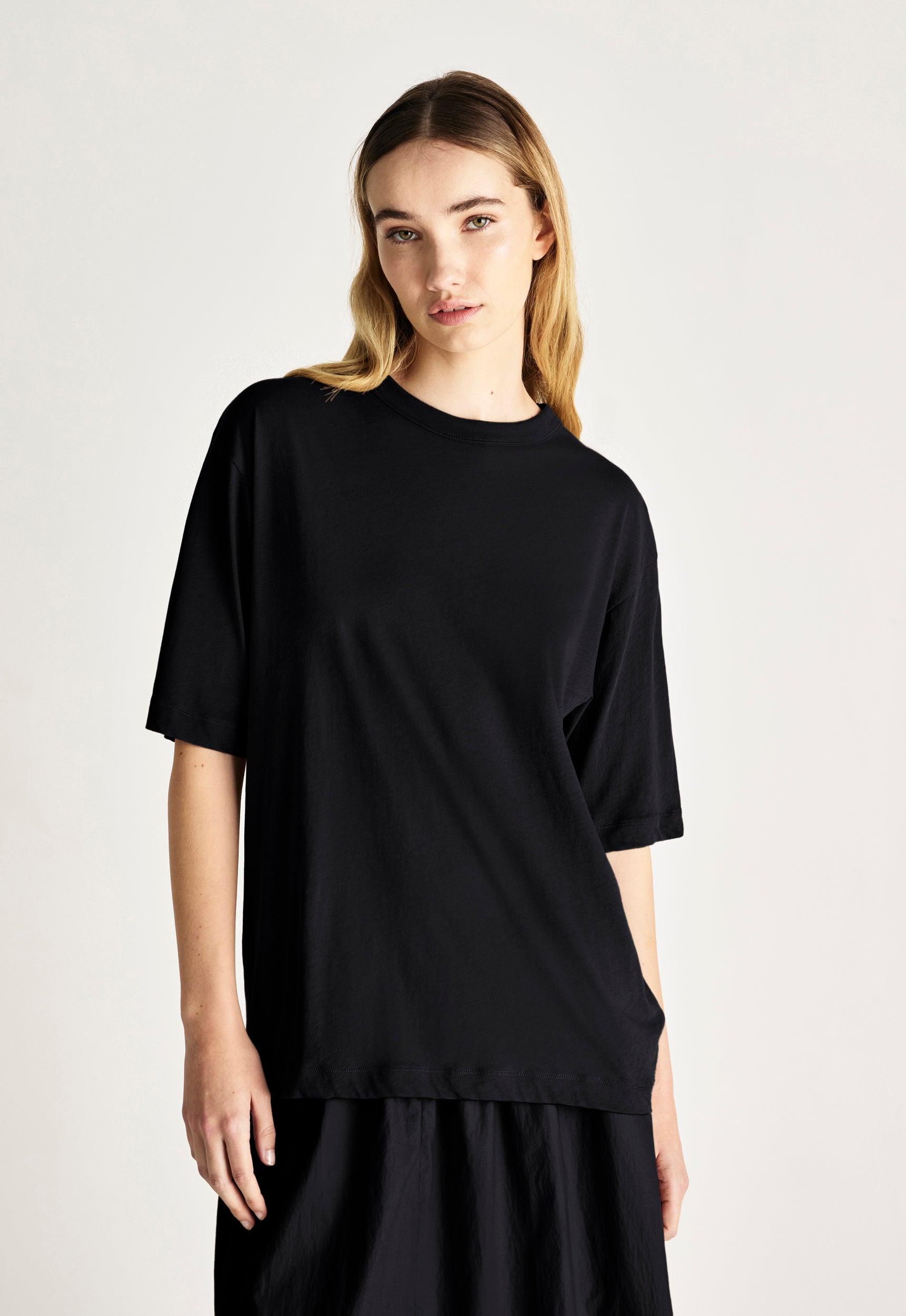 Clause Organic Pima Cotton Tee - Black – Jac + Jack AU