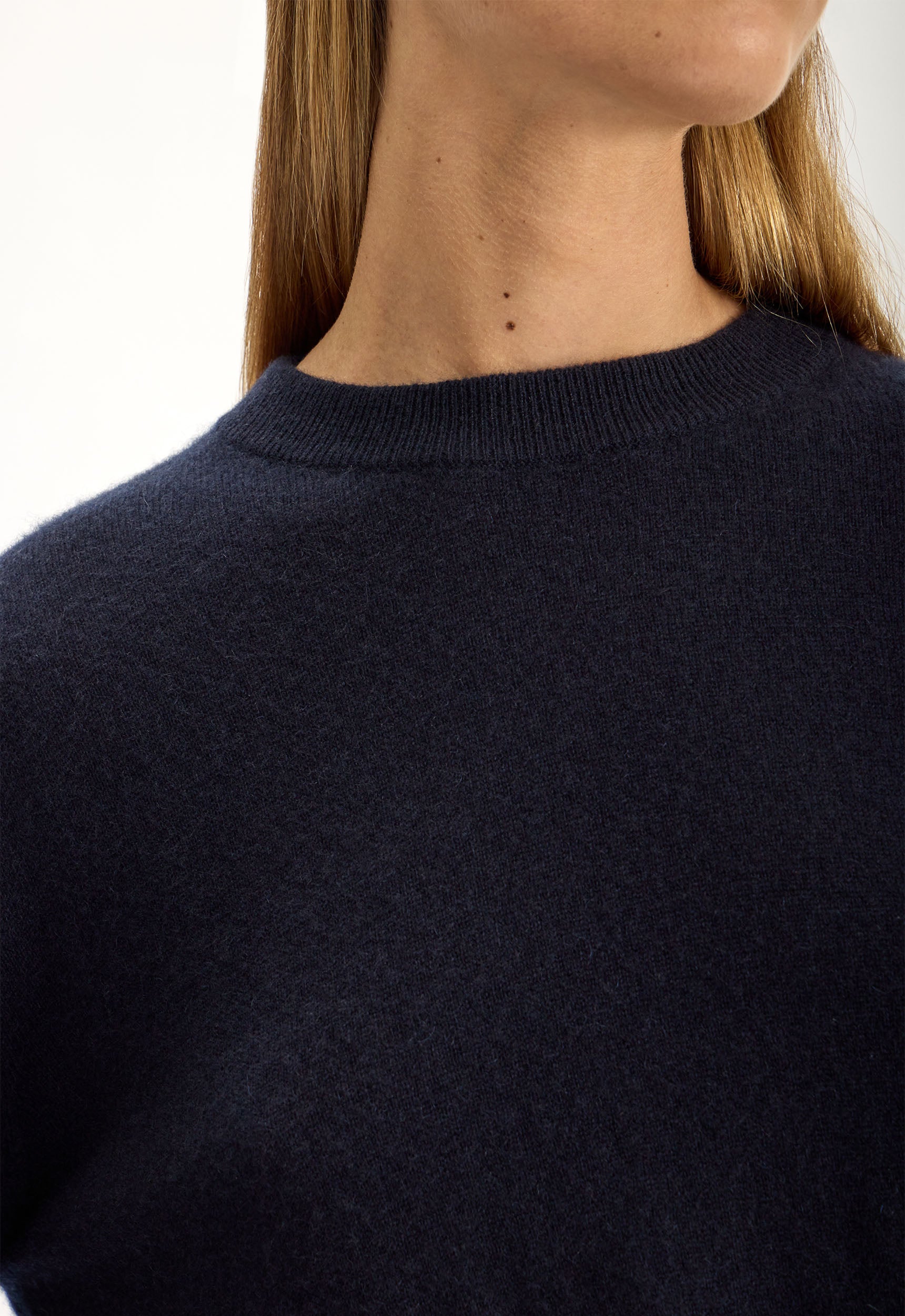 ニット/セーター ARGUE WHOLEGARMENT WOOL MELLOW KNIT/NAVY WBKurt base Knit – Woodbird