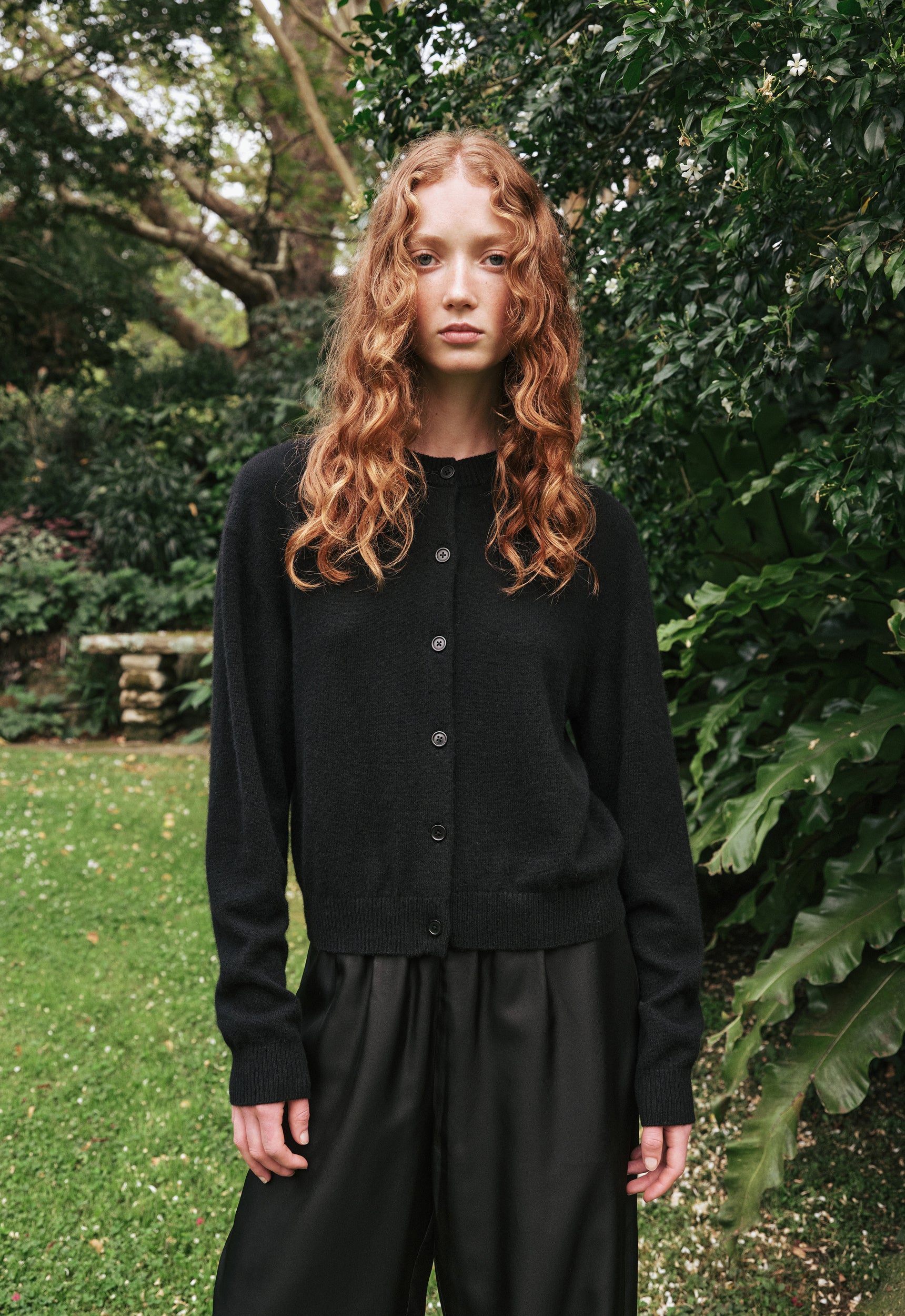 Ruelle Cashmere Cardigan in Black | Jac + Jack – Jac + Jack AU