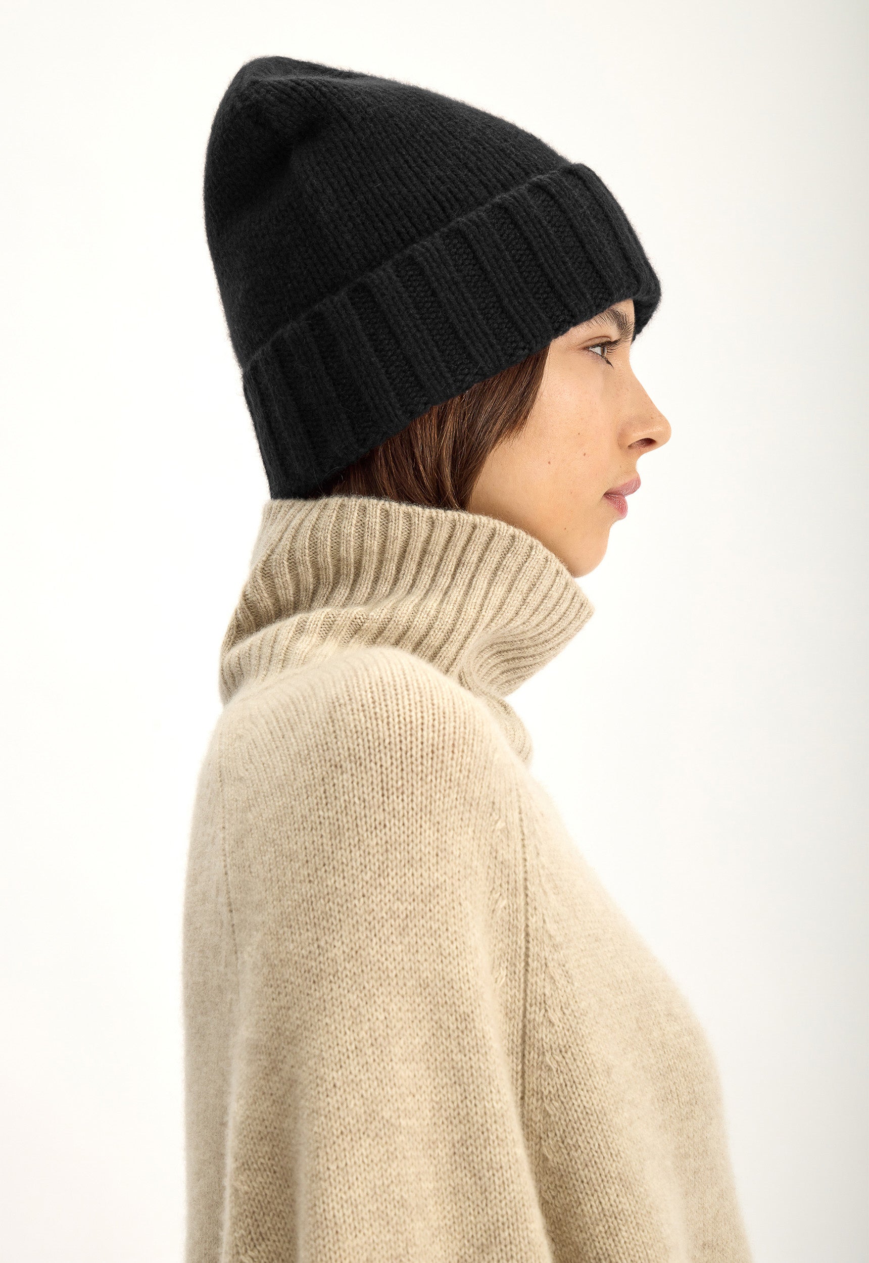 Guild Cashmere Beanie in Black | Jac + Jack – Jac + Jack AU