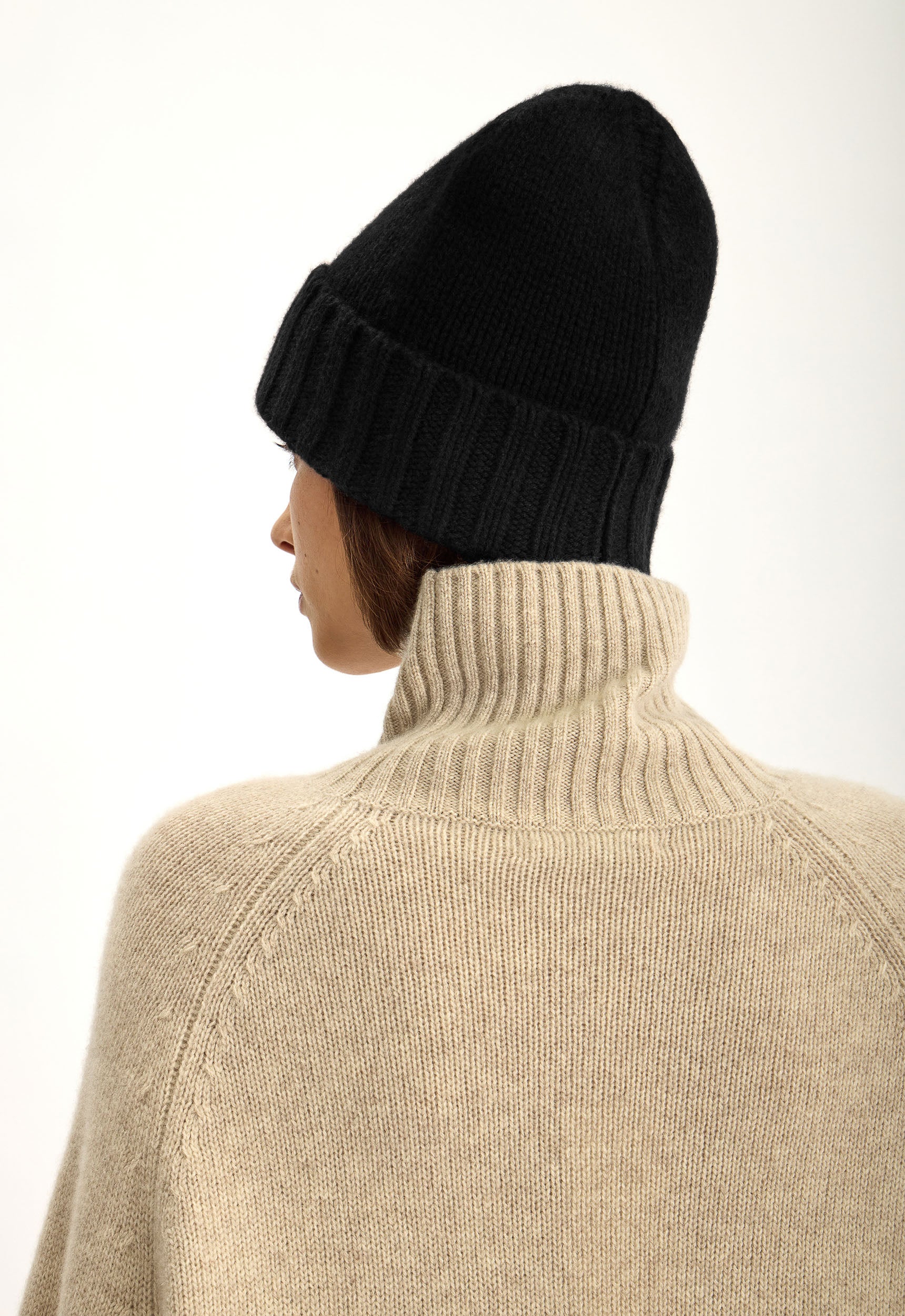 Guild Cashmere Beanie in Black | Jac + Jack – Jac + Jack AU