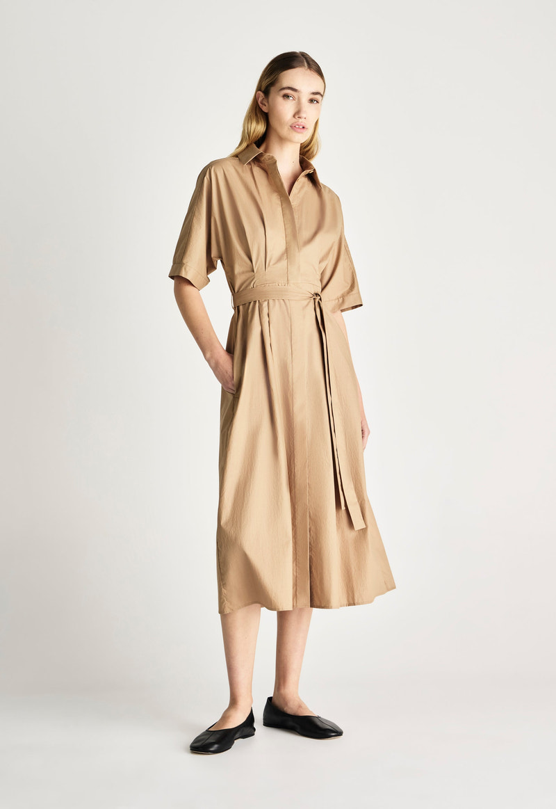 Gaffer Crushed Cotton Dress