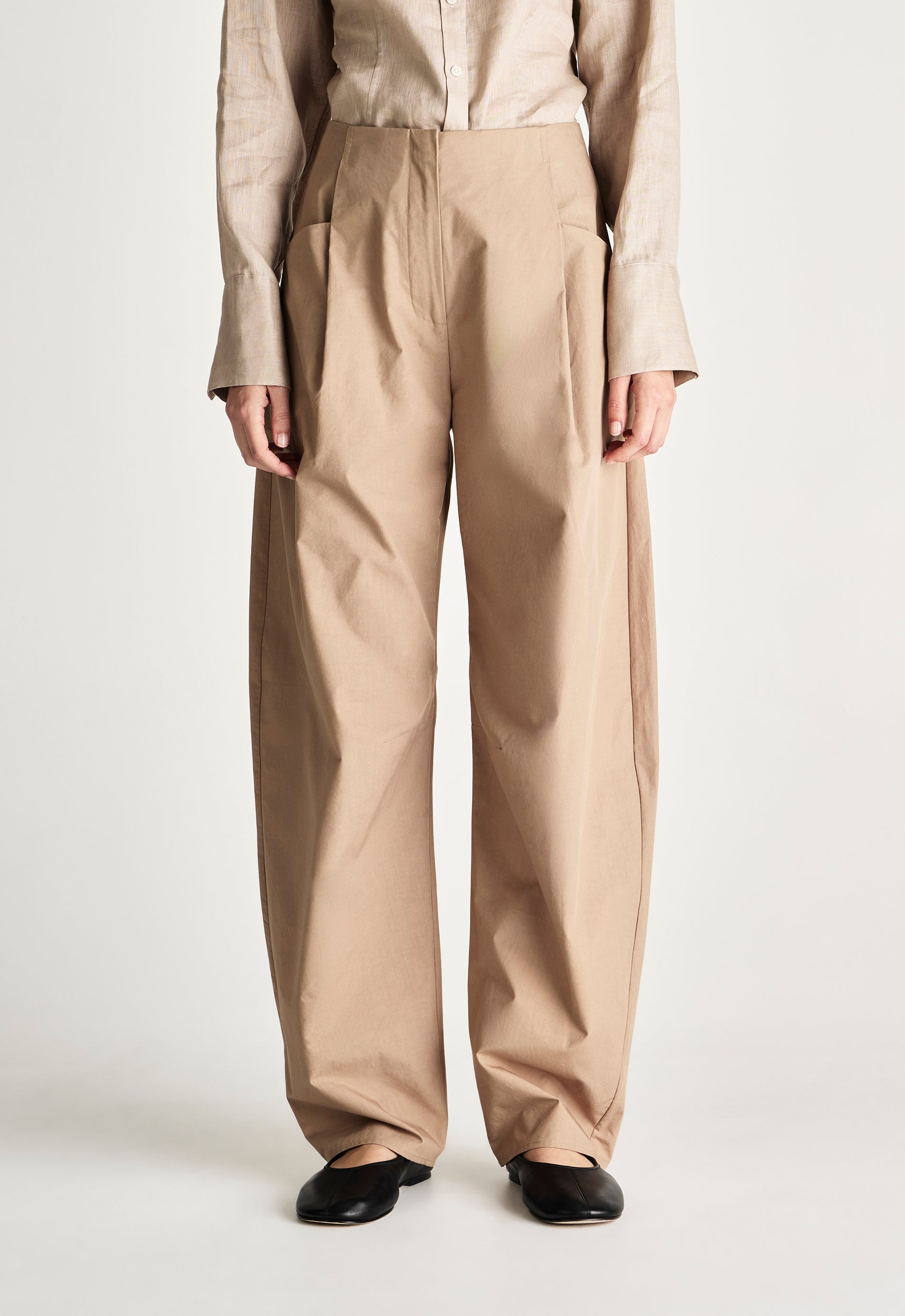 TROVE】pino wide trousers Floral wide-leg trousers in Pink / Green