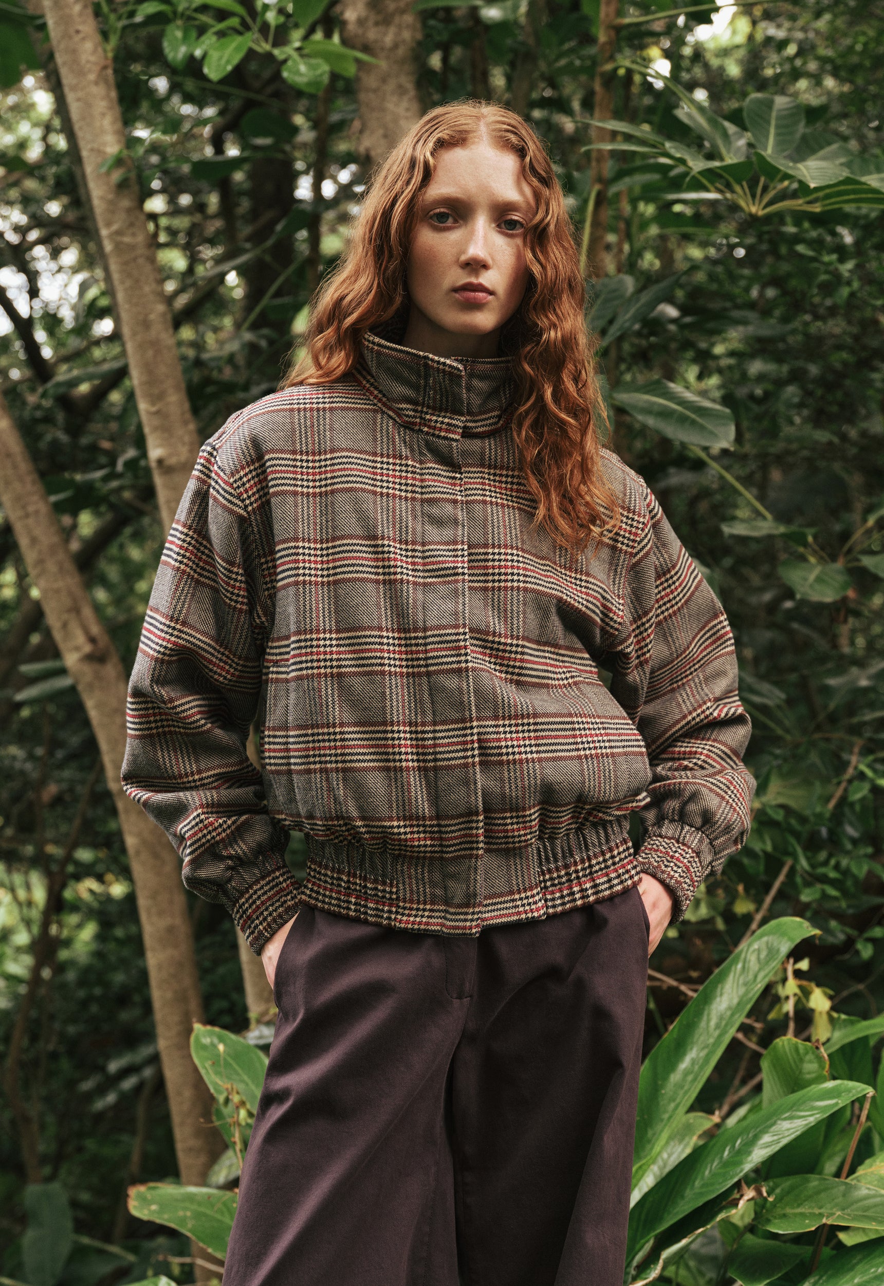 Haider Check Jacket in Larue Plaid | Jac + Jack – Jac + Jack AU