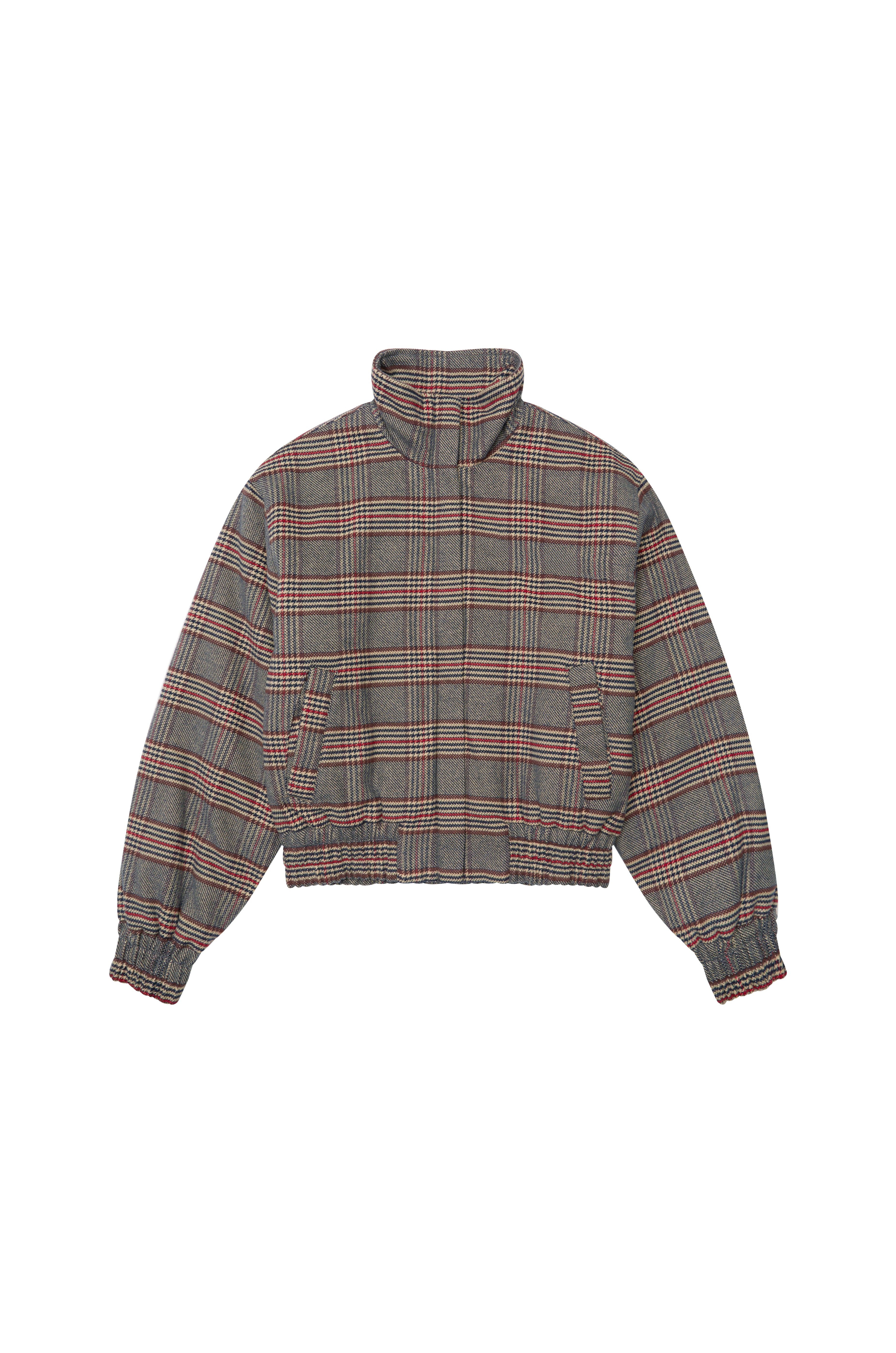 ruru...♡@無言取引◎Coco check jacket coco checkered fleece jacket – shop zoco