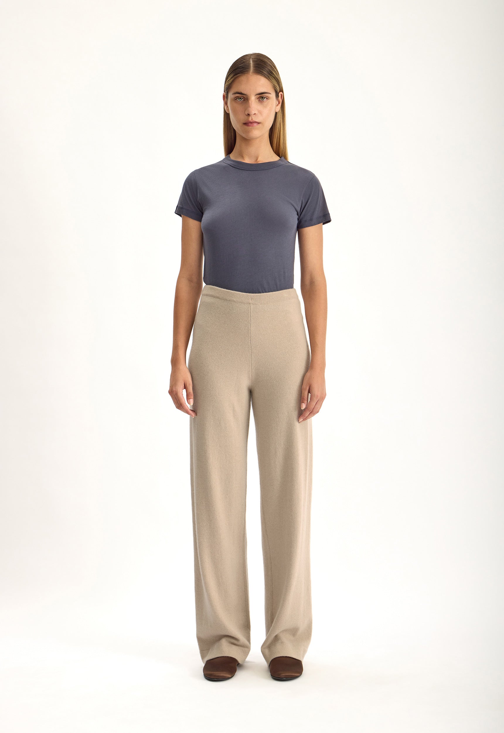 Roan Cashmere Pant in Jute Marle | Jac + Jack – Jac + Jack AU