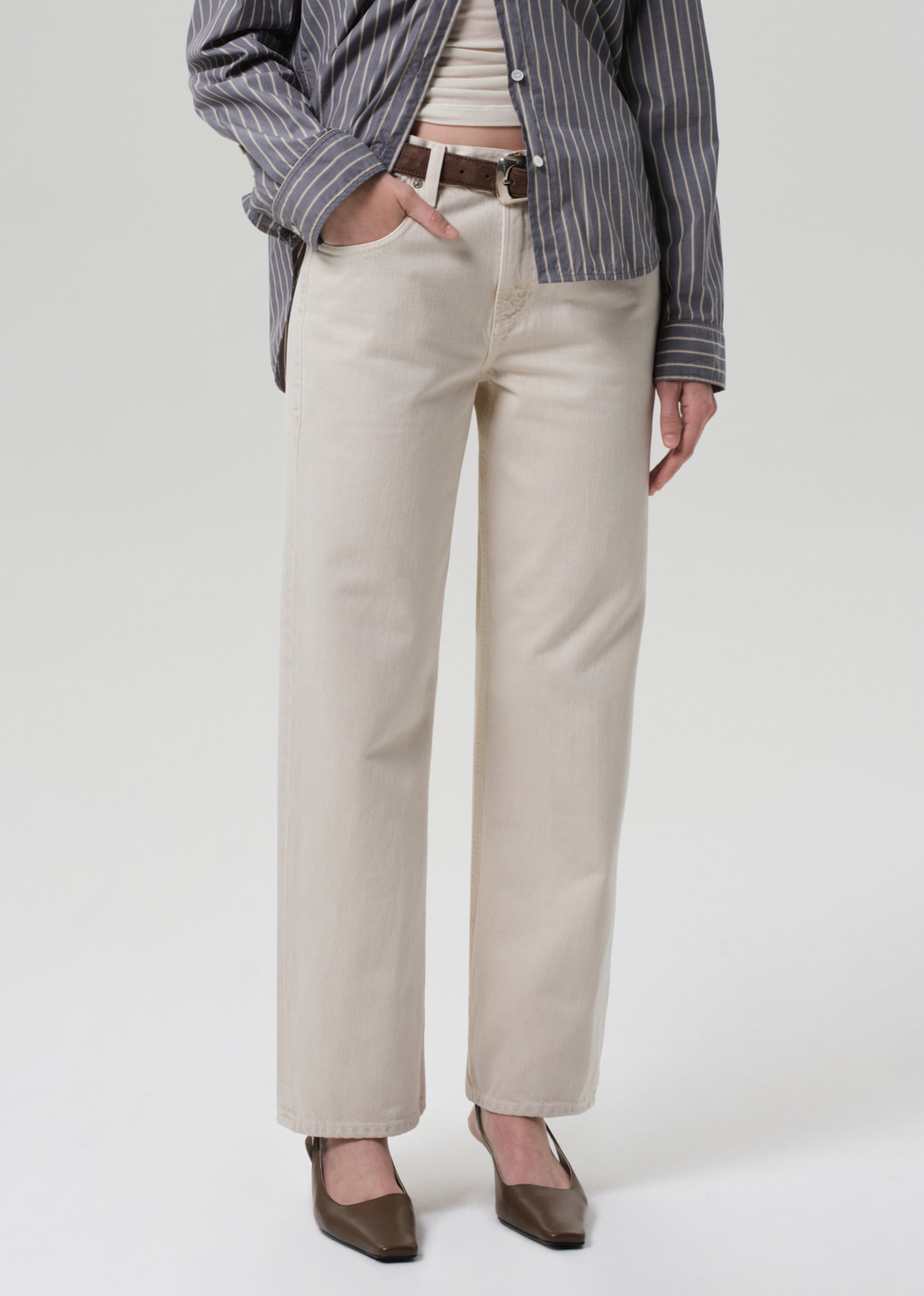 Citizens of Humanity Lindz - Almondette (med/light brown) – Jac +