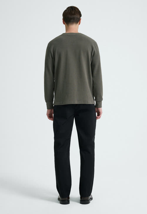Jac+Jack T-Shirts Quad Cotton LS Tee - Doon