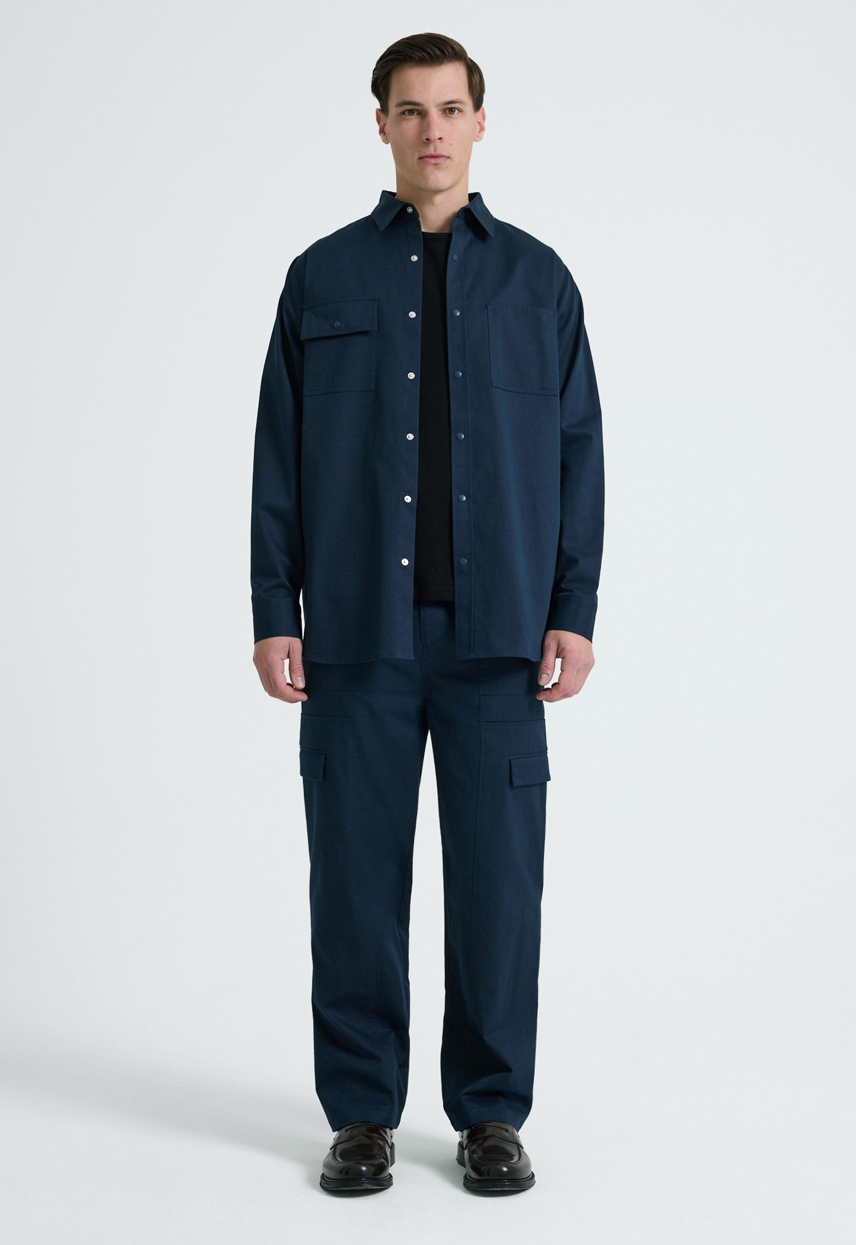 Jac+Jack Shirts Onus Shirt - Dark Mariner
