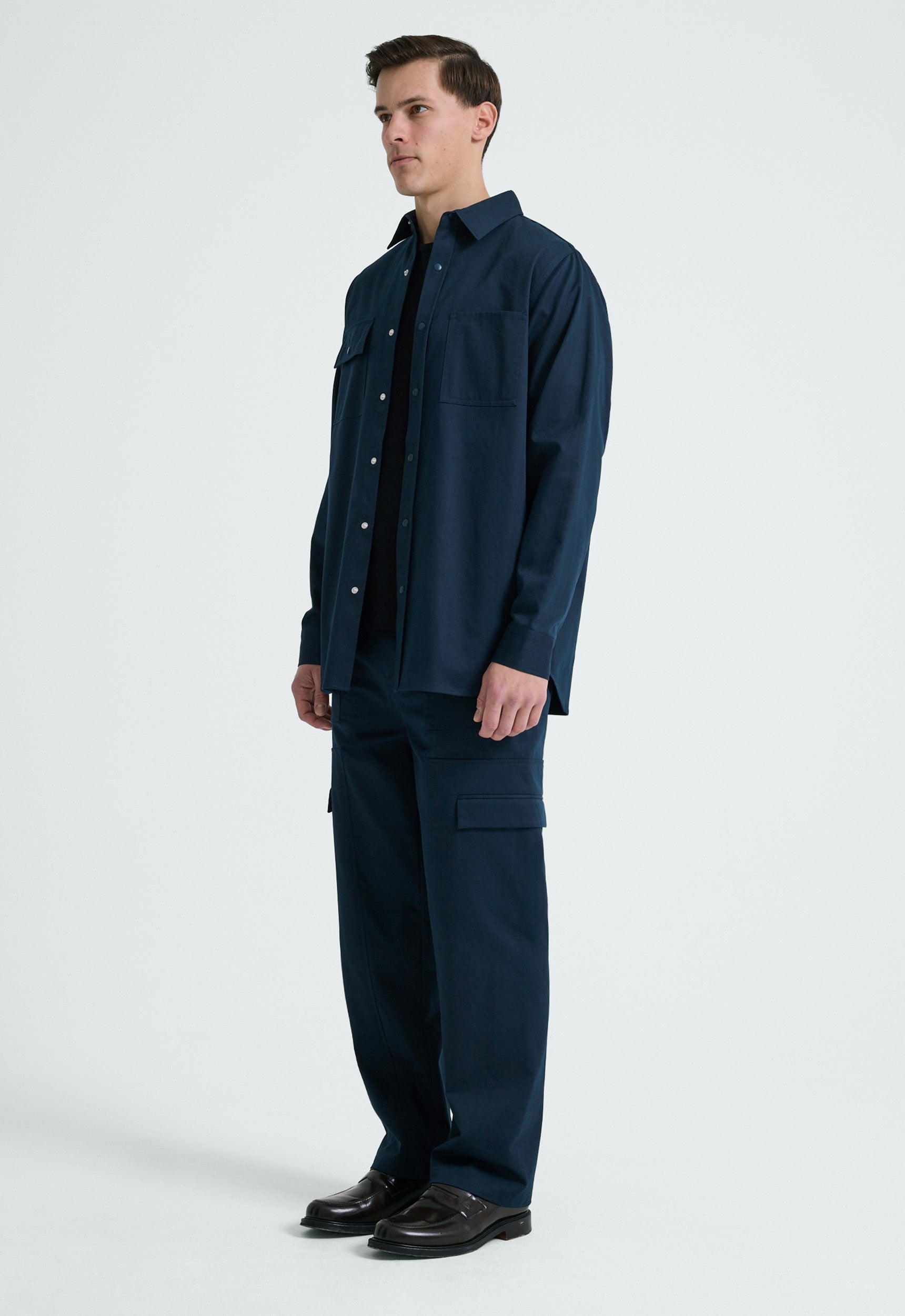 Jac+Jack Shirts Onus Shirt - Dark Mariner