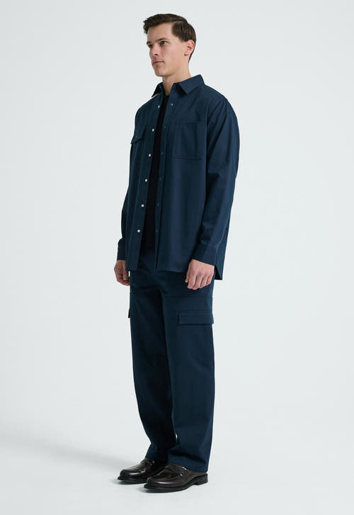 Jac+Jack Shirts Onus Shirt - Dark Mariner