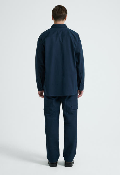 Jac+Jack Shirts Onus Shirt - Dark Mariner