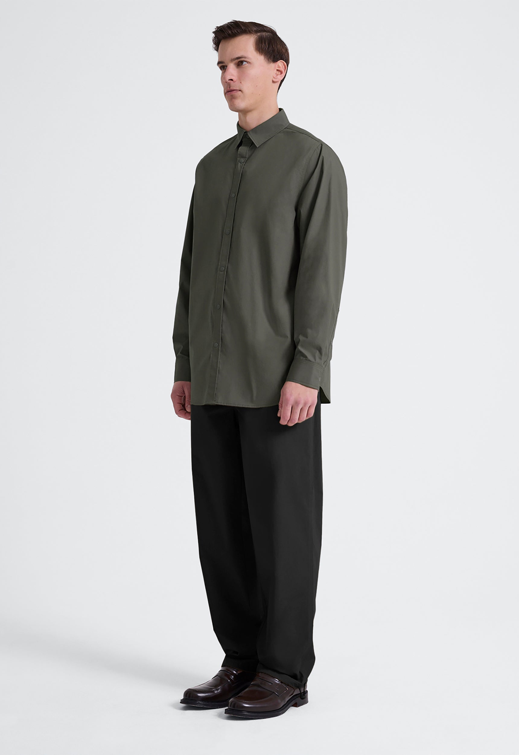 Jac+Jack Shirts Laze Cotton Shirt - Doon
