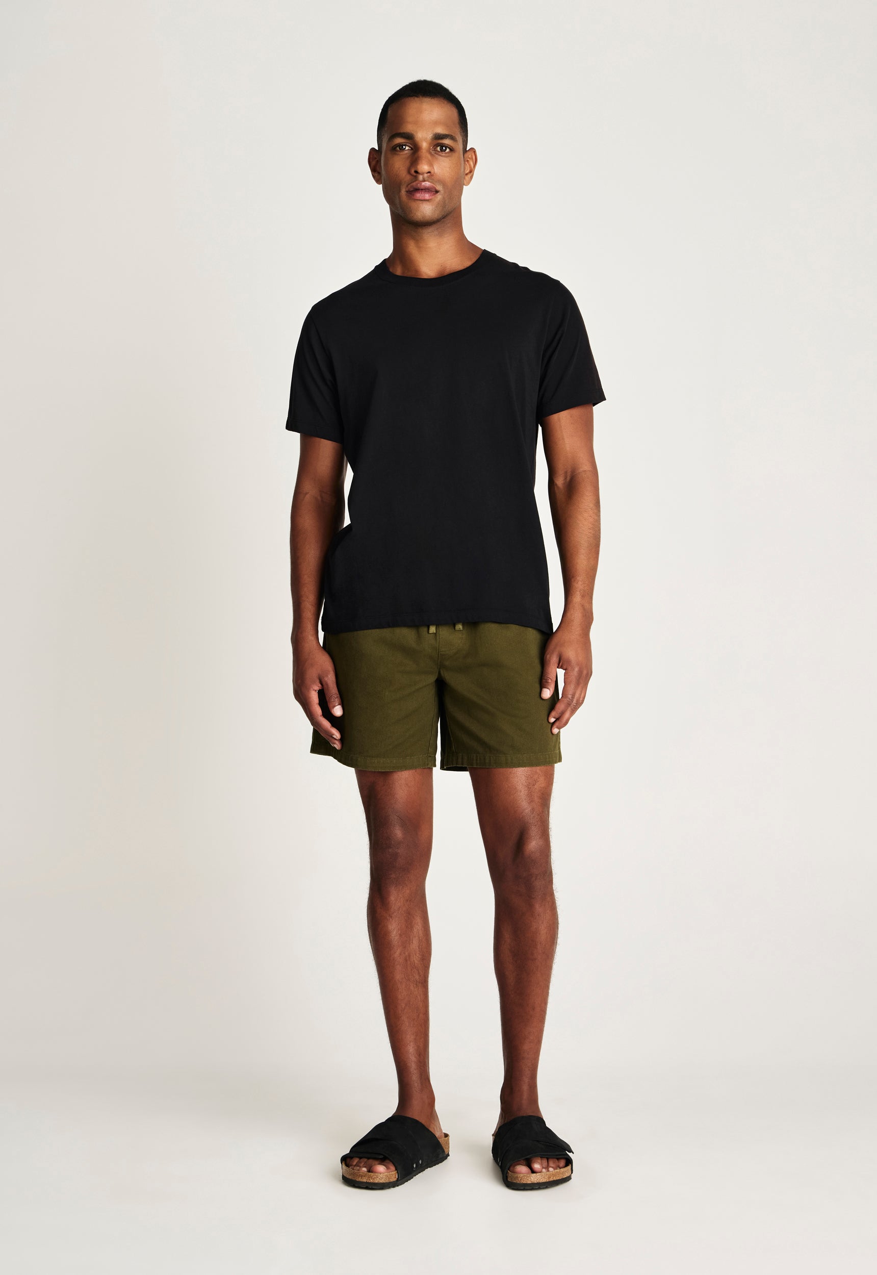 Sans Organic Cotton Tee in Black | Men's Tops – Jac + Jack AU