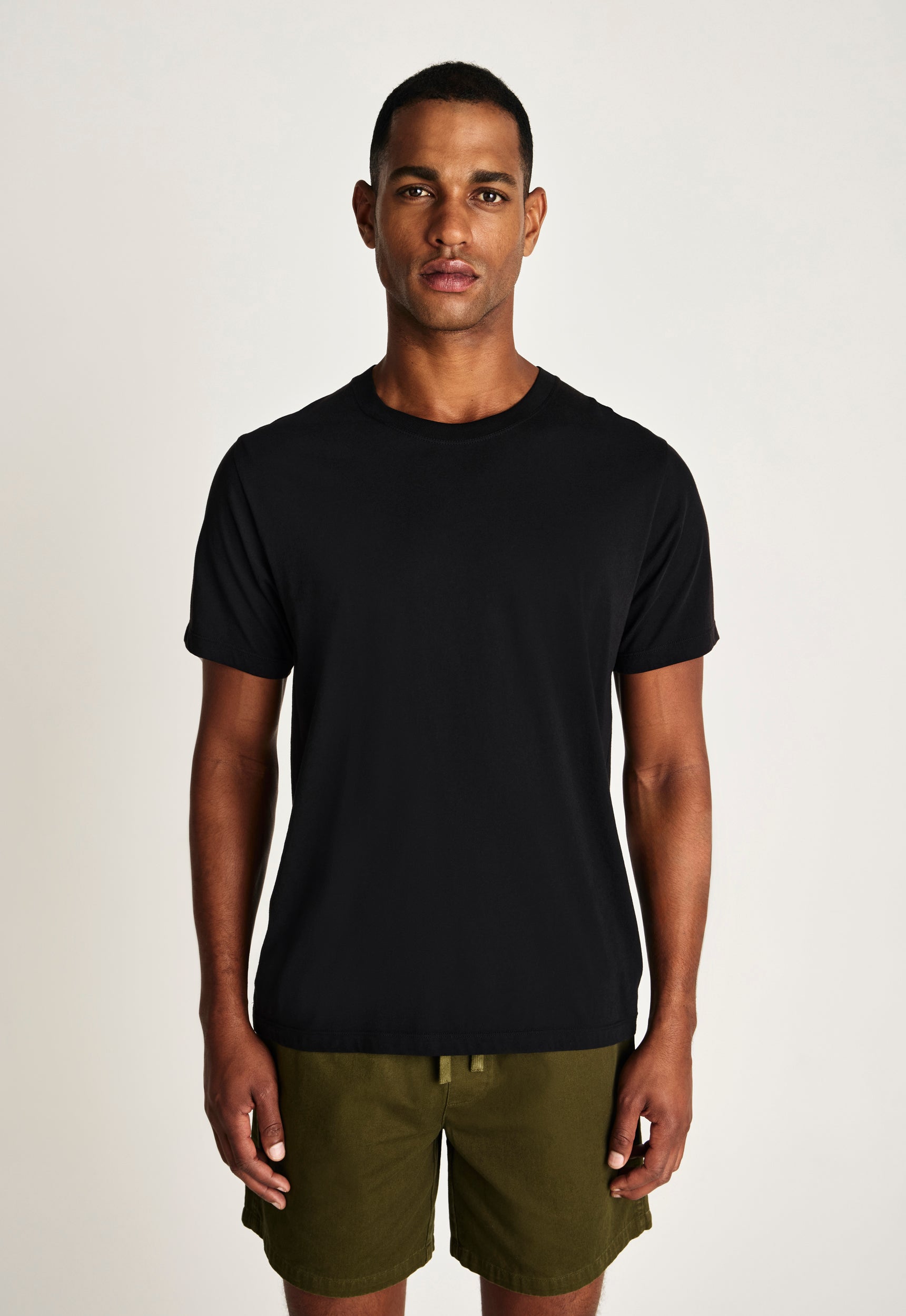 Sans Organic Cotton Tee in Black | Men's Tops – Jac + Jack AU