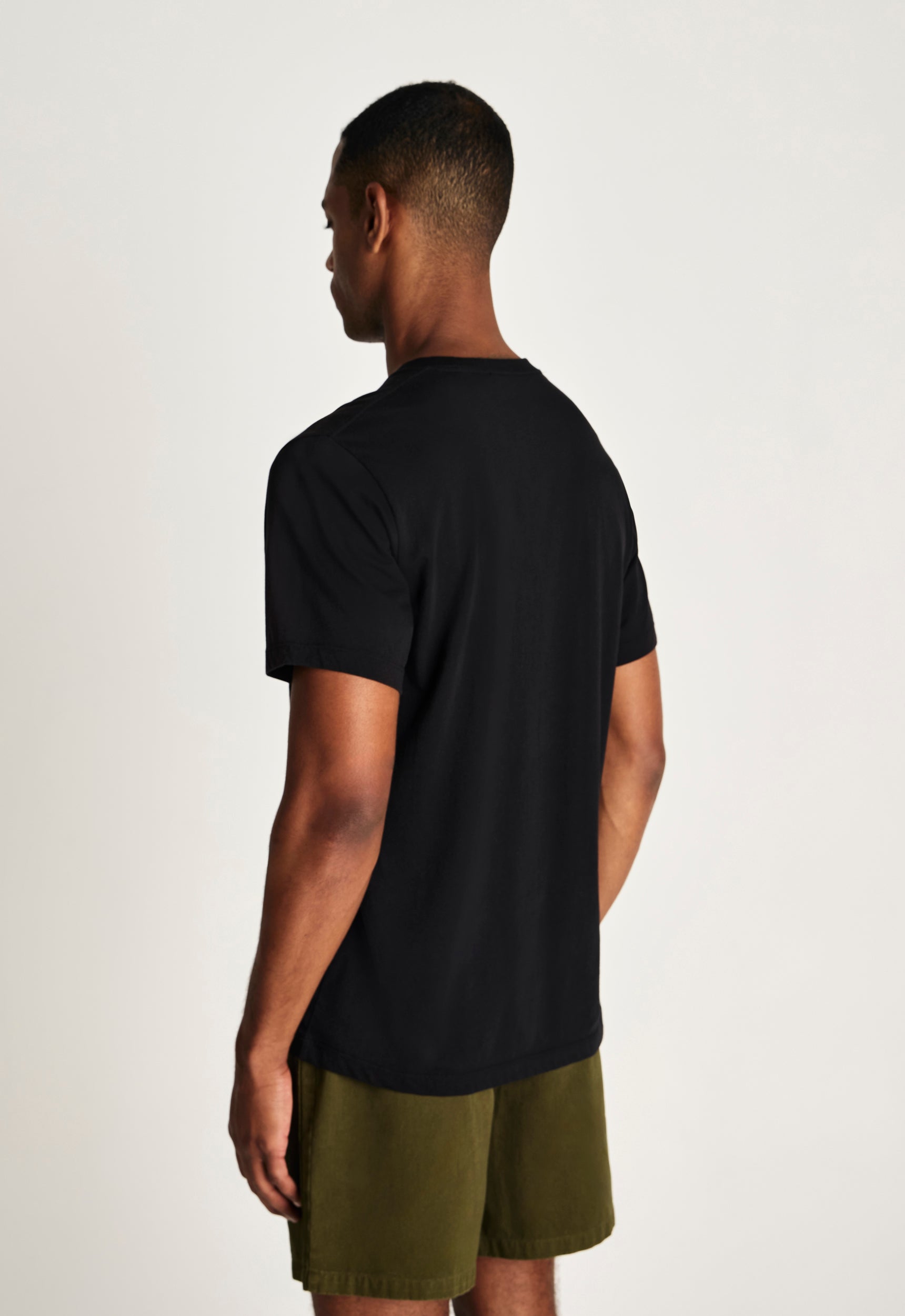 新品未使用　legere tee/black Basic Washed T-Shirt - ZEAL