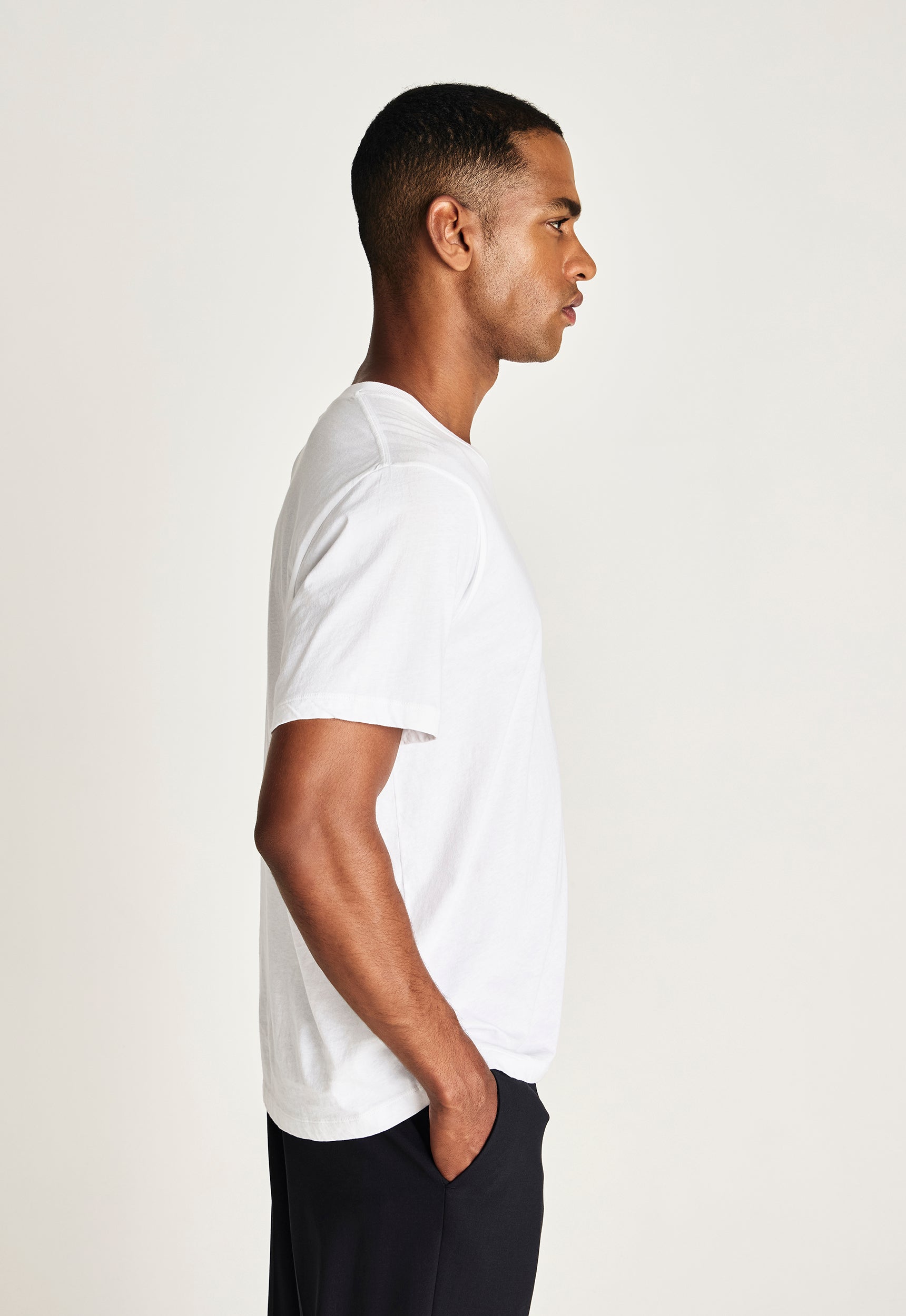 Sans Organic Cotton Tee in White | Men's Tops – Jac + Jack AU