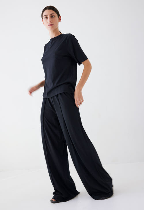 Jac+Jack Tees + Tanks Getz Wool Tee - Black