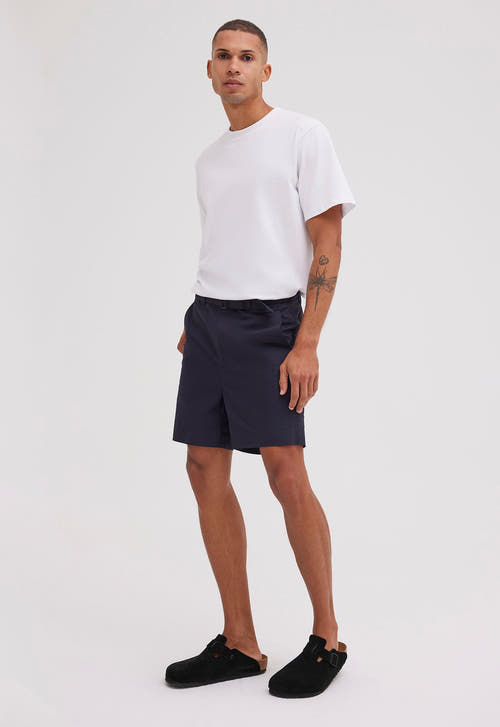 Jac + Jack AU Shorts Mile Cotton Short - Darkest Navy